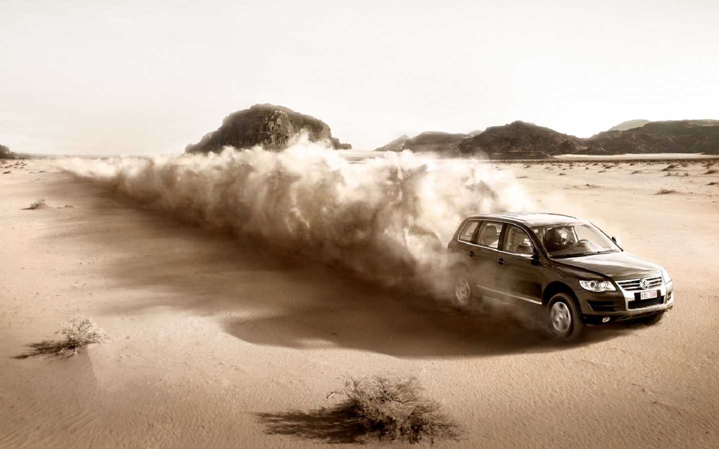 Download mobile wallpaper Transport, Auto, Desert, Volkswagen for free.