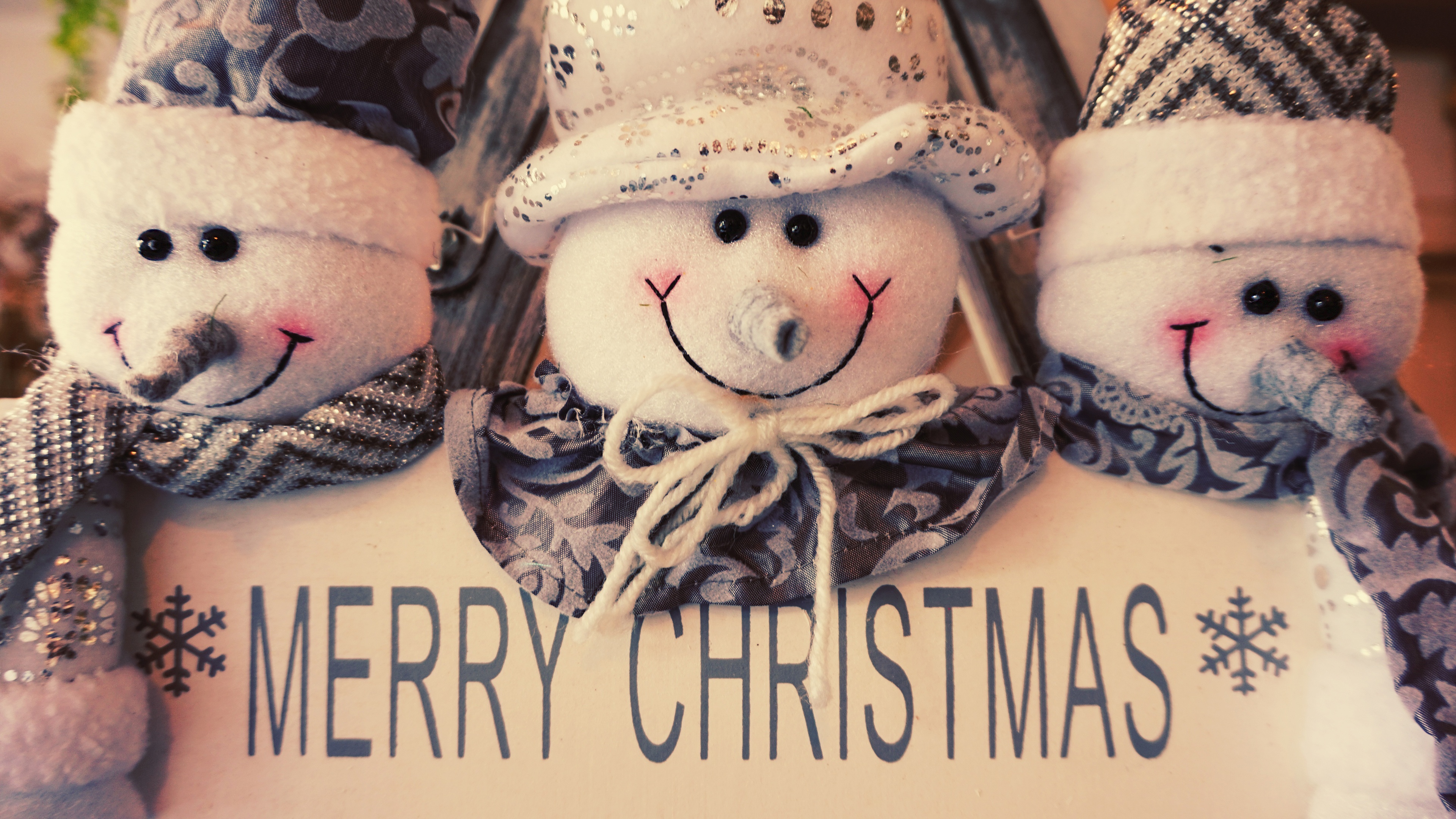 Download mobile wallpaper Snowman, Christmas, Toy, Photography, Merry Christmas for free.