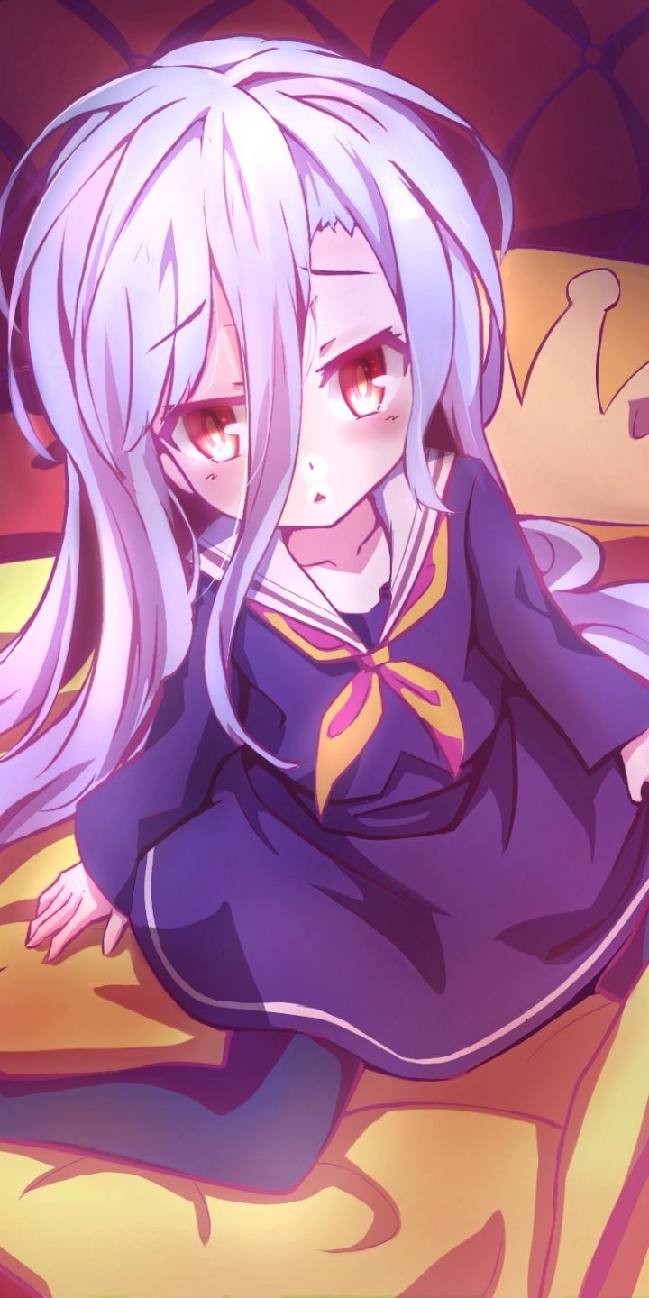 Baixar papel de parede para celular de Anime, Shiro (Sem Jogo Sem Vida), No Game No Life gratuito.