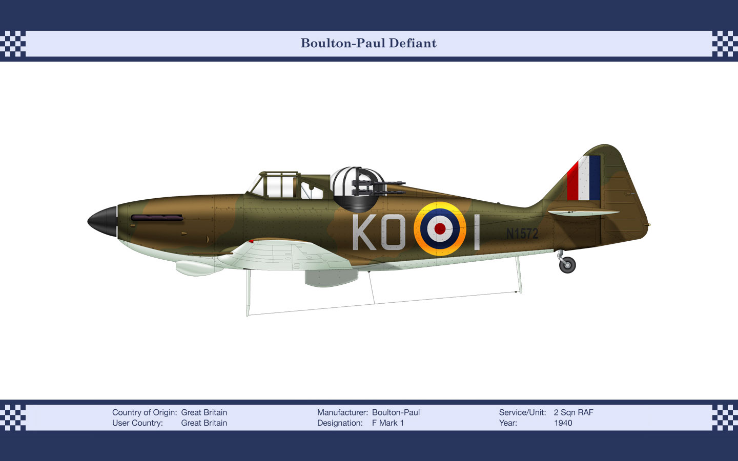 military, boulton paul defiant, aircraft