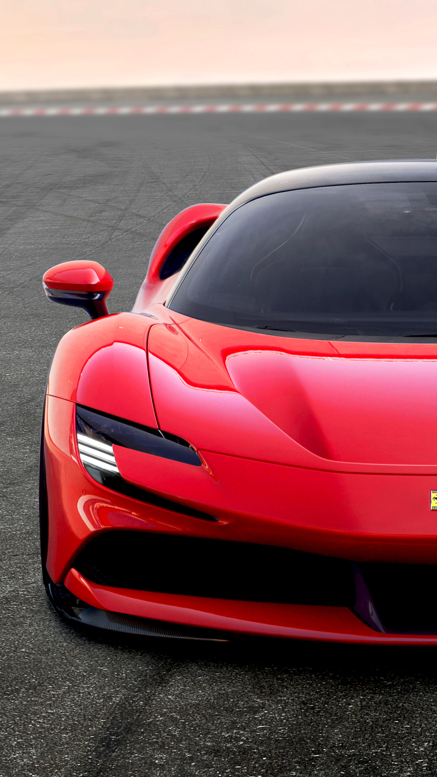 Скачати мобільні шпалери Феррарі, Автомобіль, Суперкар, Транспортні Засоби, Ferrari Sf90 Stradale безкоштовно.