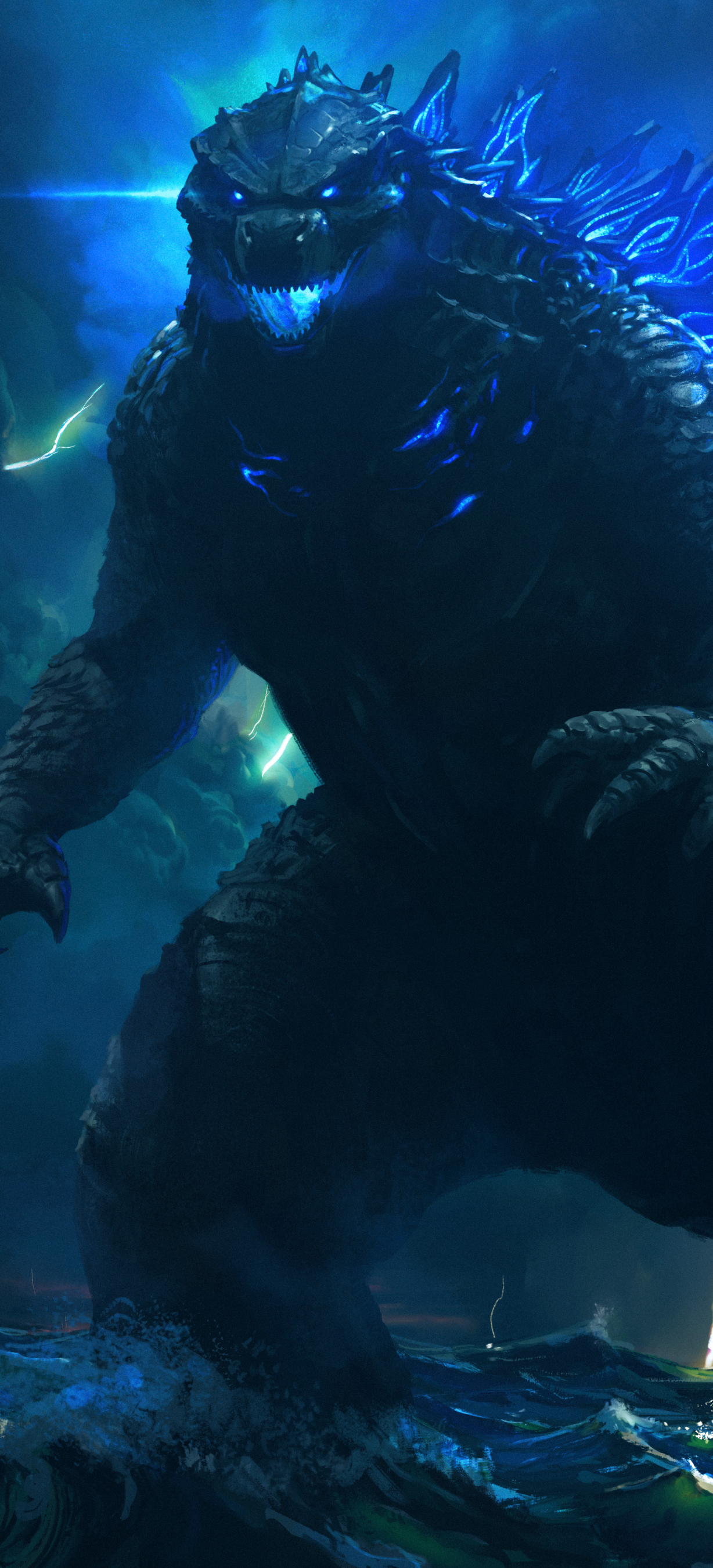 Handy-Wallpaper Fantasie, Godzilla, Godzilla (Monsterverse) kostenlos herunterladen.