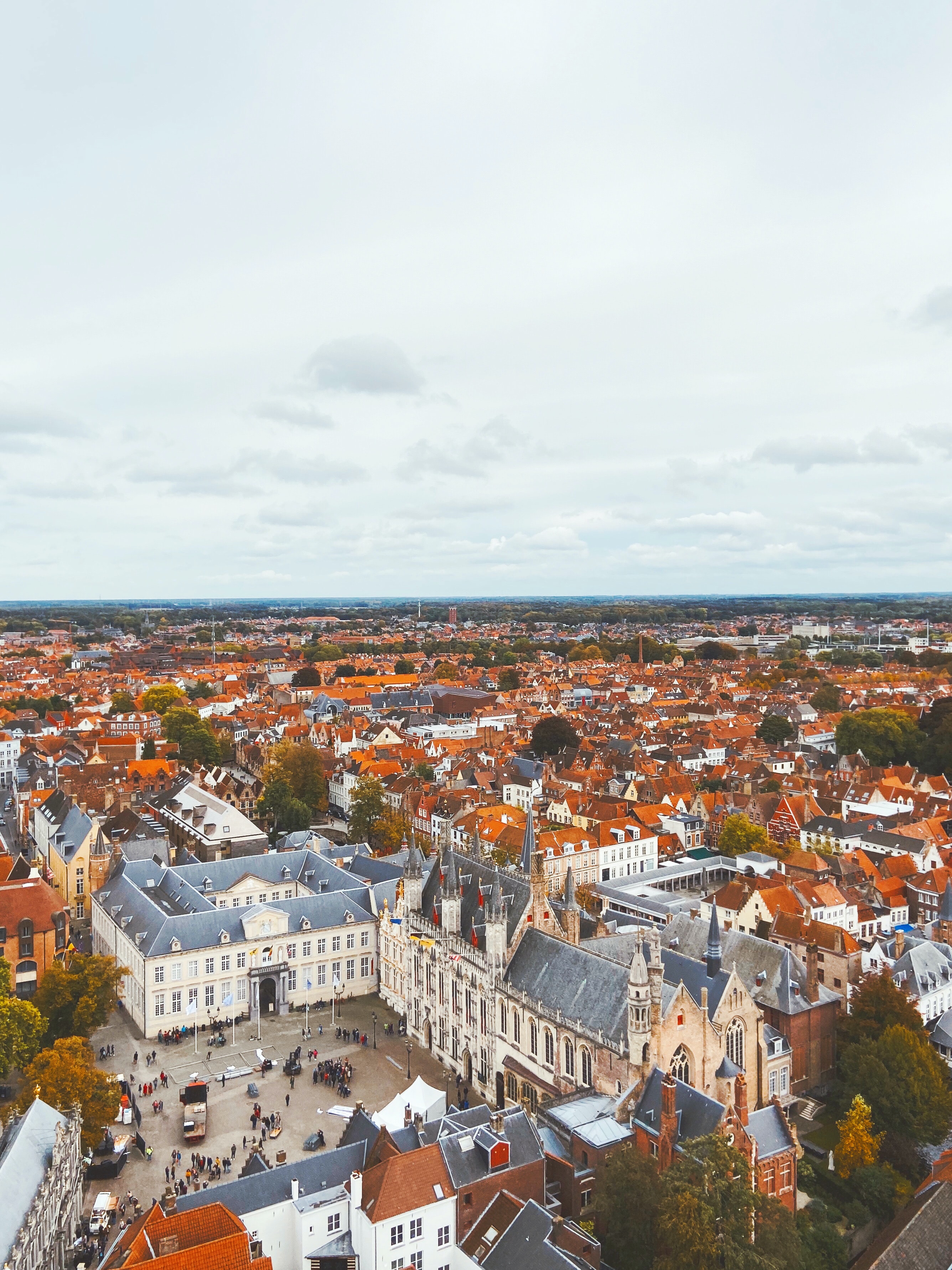 belgium, cities, architecture, city, building, roof, roofs, bruges