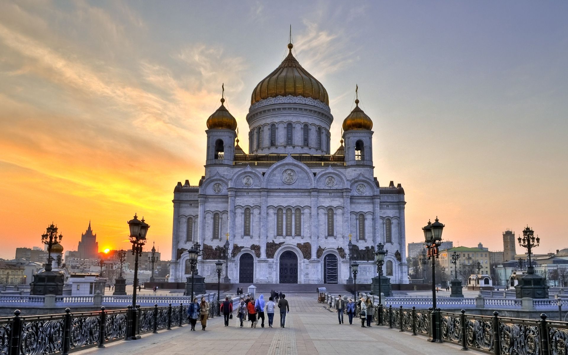 126896 скачать картинку храм христа спасителя, москва, россия, города, здание, белокаменный - обои и заставки бесплатно