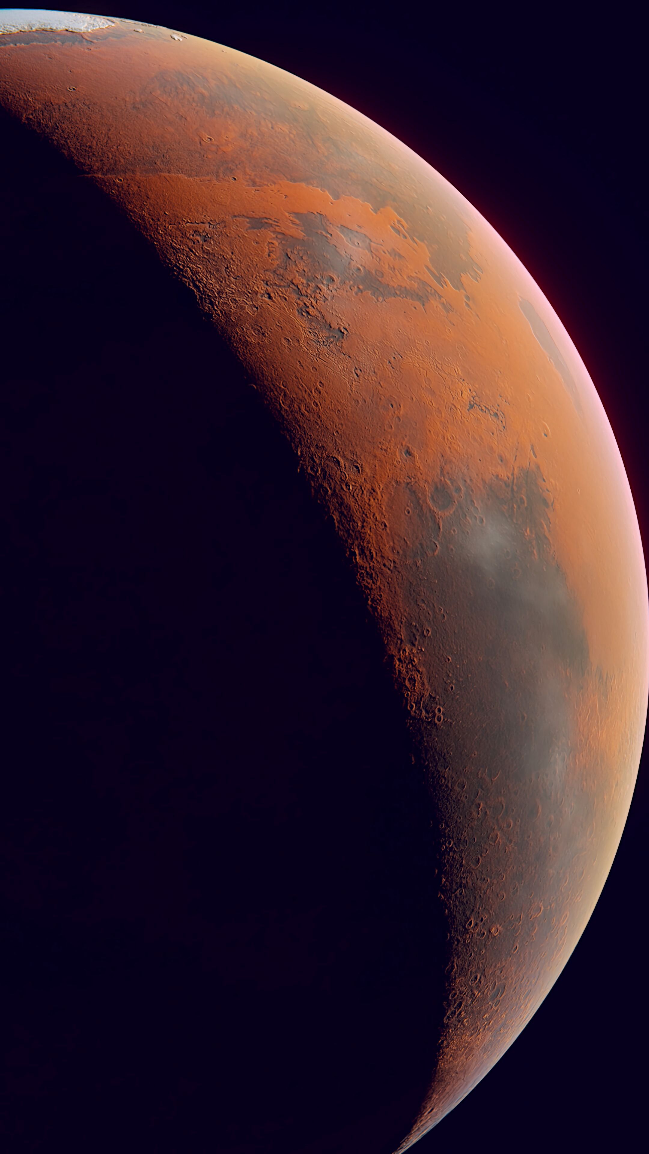 Популярні заставки і фони Марс на комп'ютер