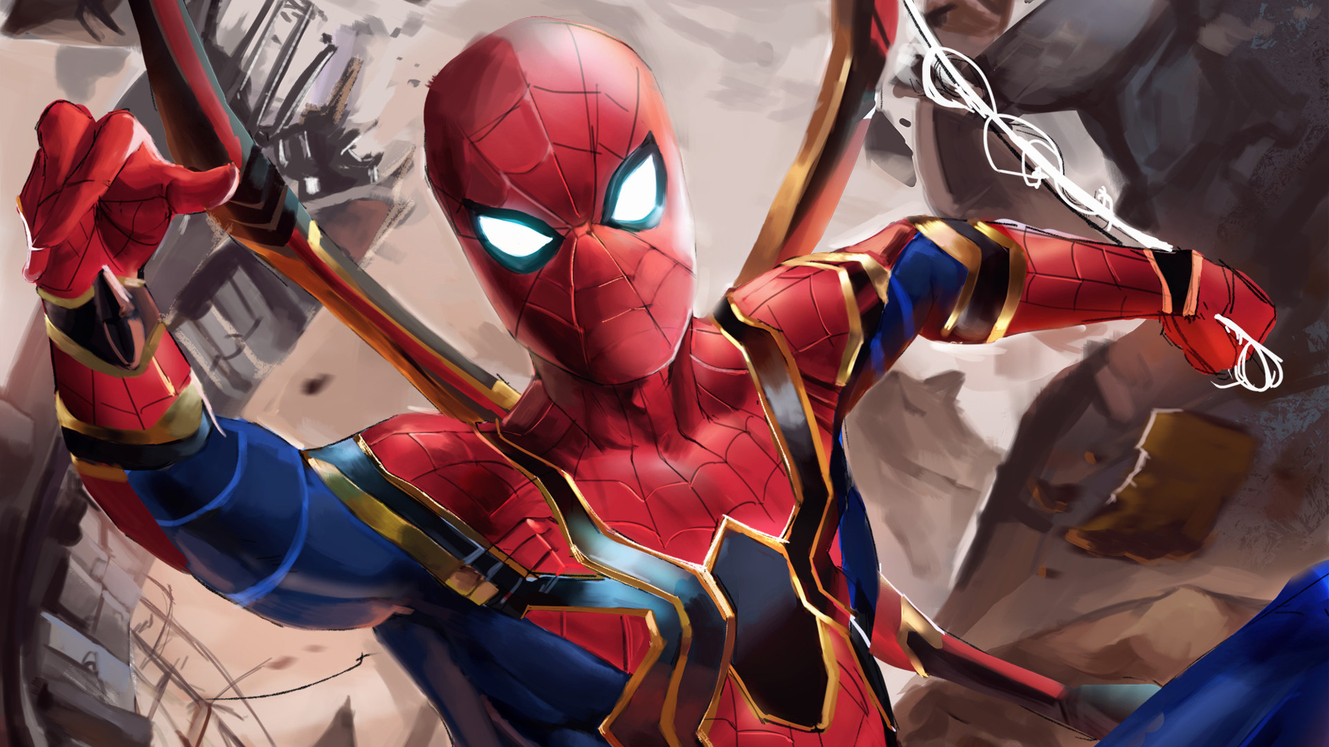 movie, avengers: infinity war, iron spider, the avengers