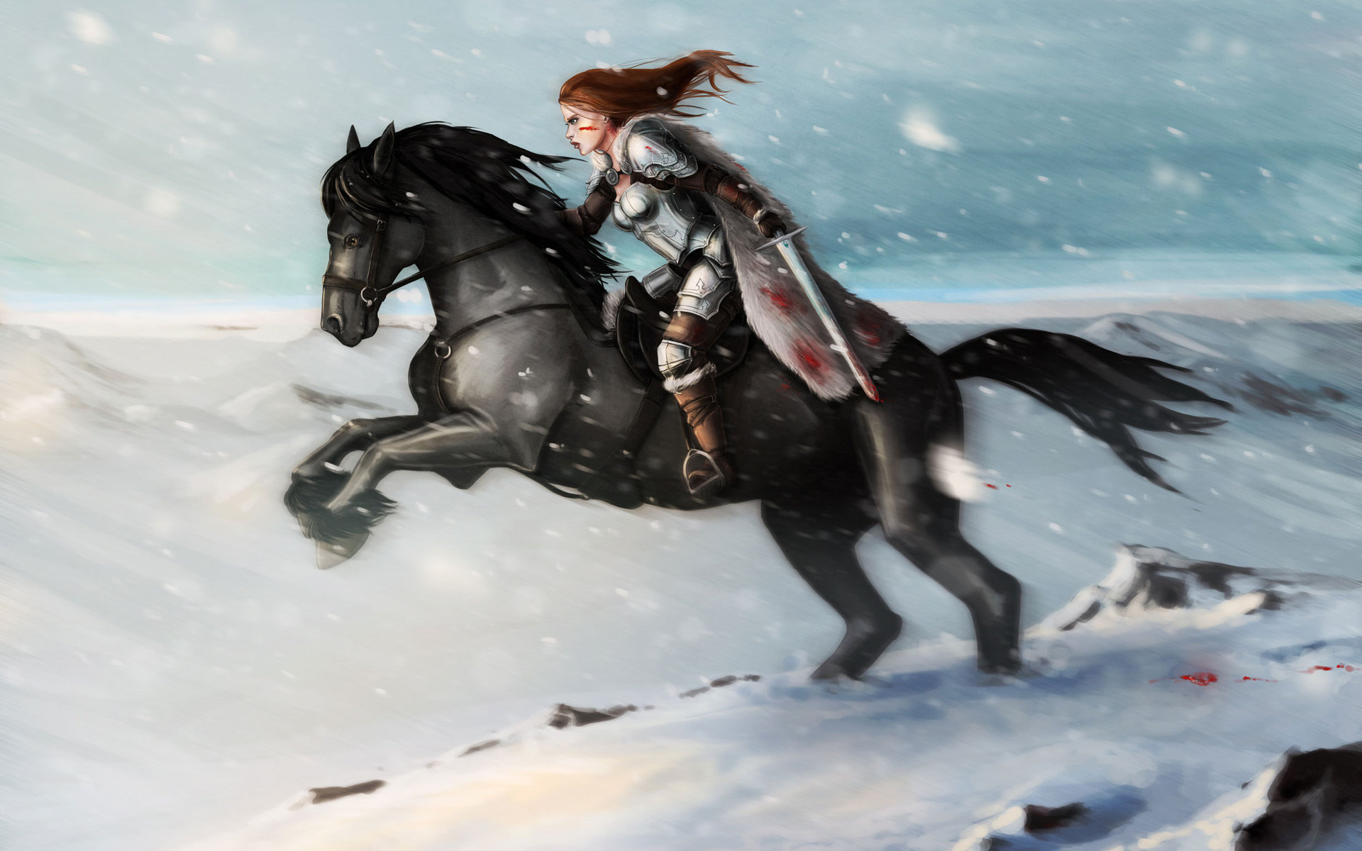 Free download wallpaper Fantasy, Women Warrior on your PC desktop