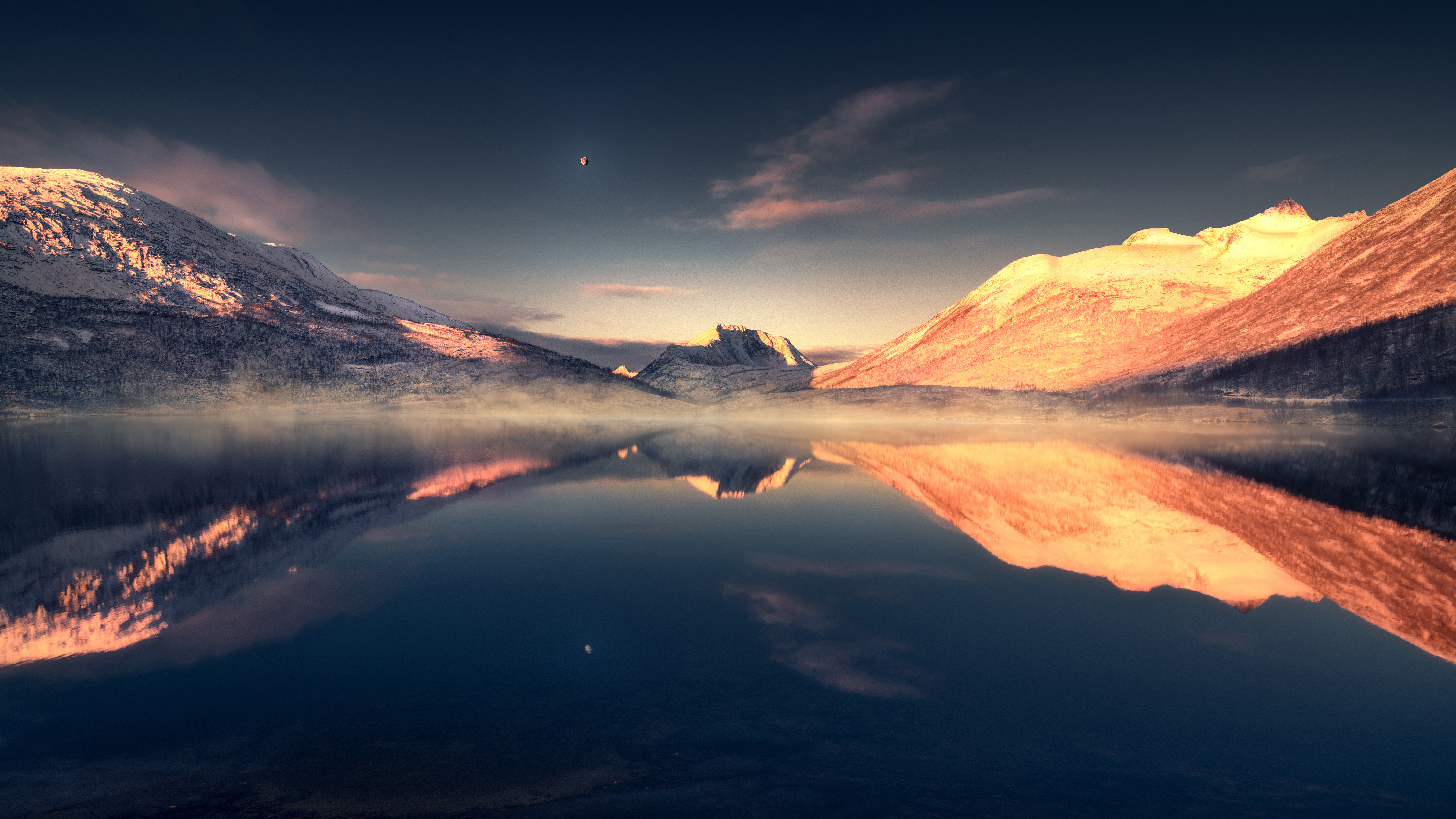 Free download wallpaper Lakes, Mountain, Lake, Reflection, Earth on your PC desktop