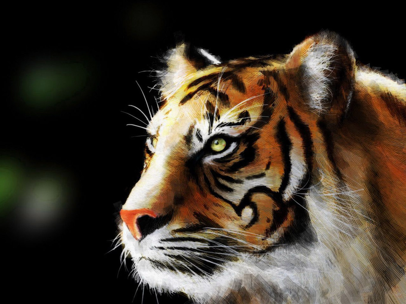 523100壁紙のダウンロード動物, 虎, 猫-スクリーンセーバーと写真を無料で