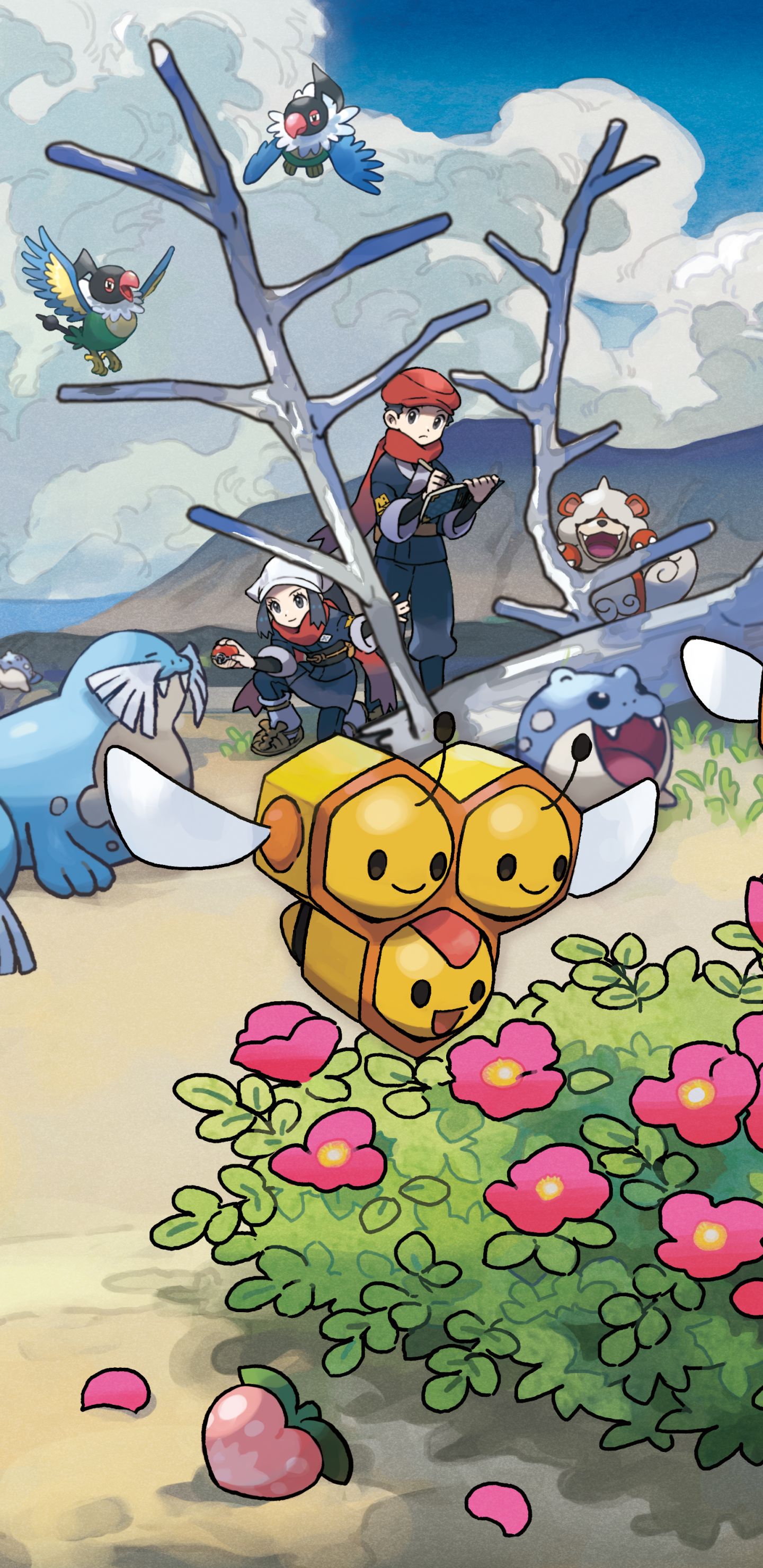Free download wallpaper Pokémon, Video Game, Akari (Pokémon), Rei (Pokémon), Pokémon Legends: Arceus on your PC desktop