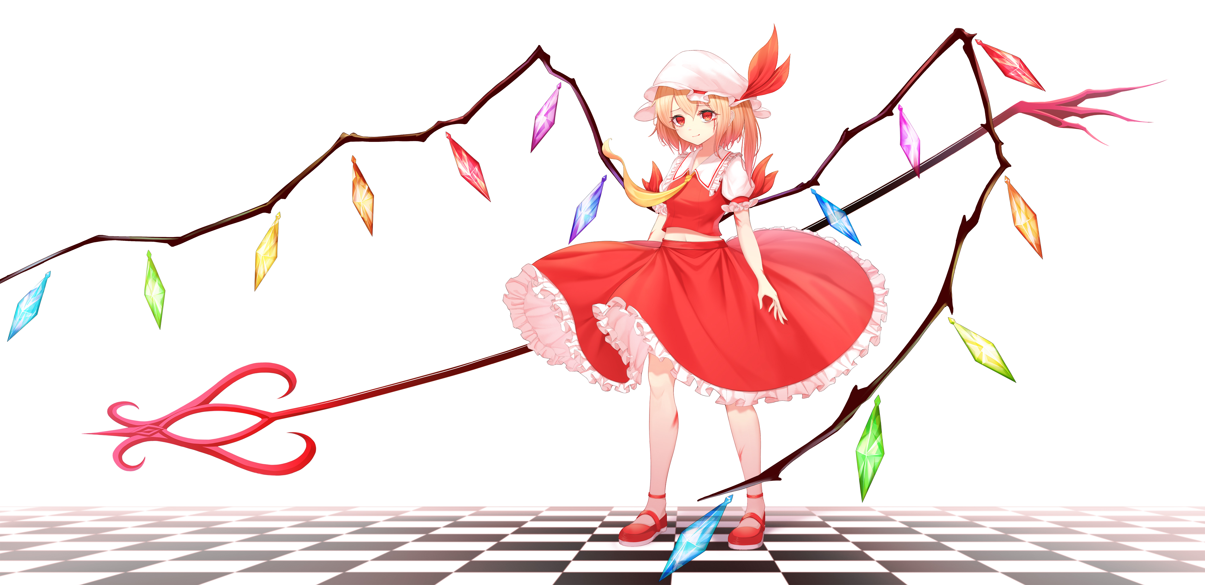 Download mobile wallpaper Anime, Flandre Scarlet, Touhou for free.