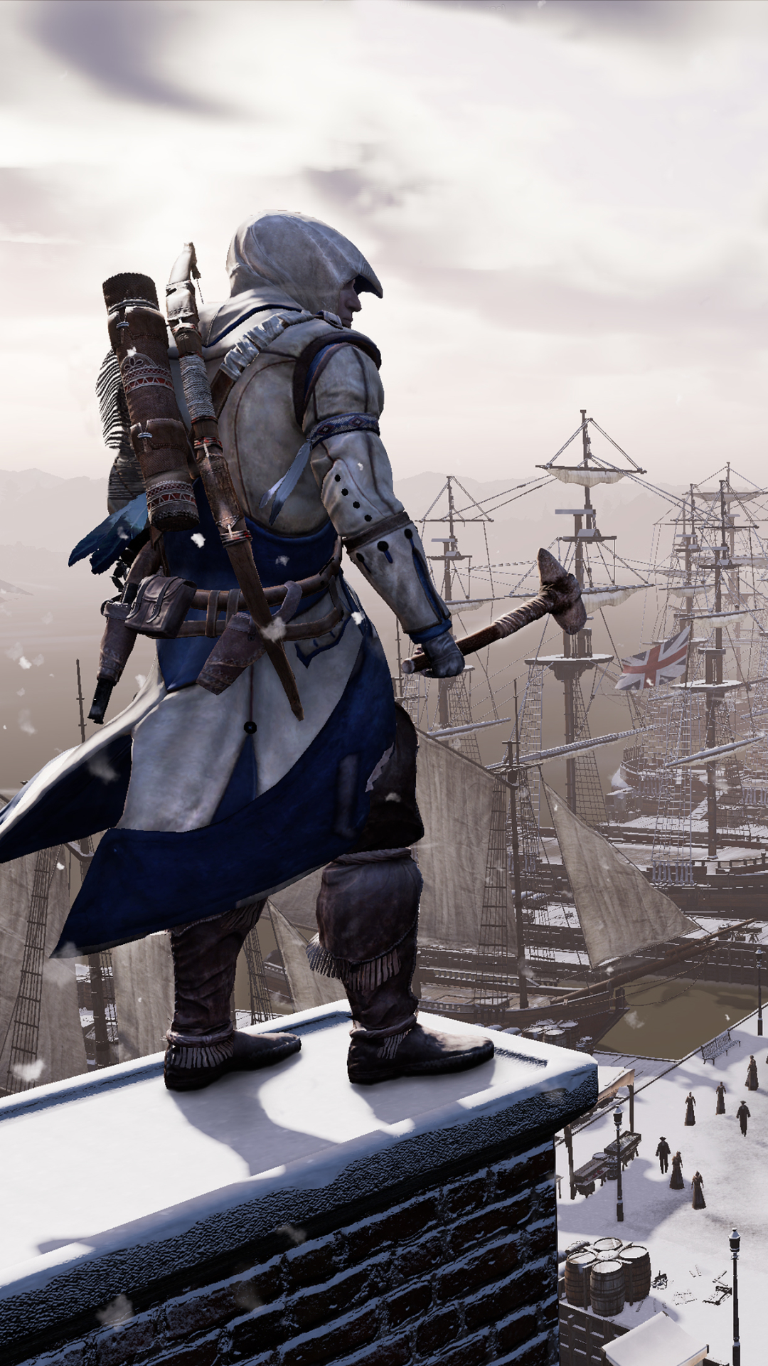 Download mobile wallpaper Assassin's Creed, Video Game, Connor (Assassin's Creed), Assassin's Creed Iii, Assassin's Creed Iii Remastered for free.