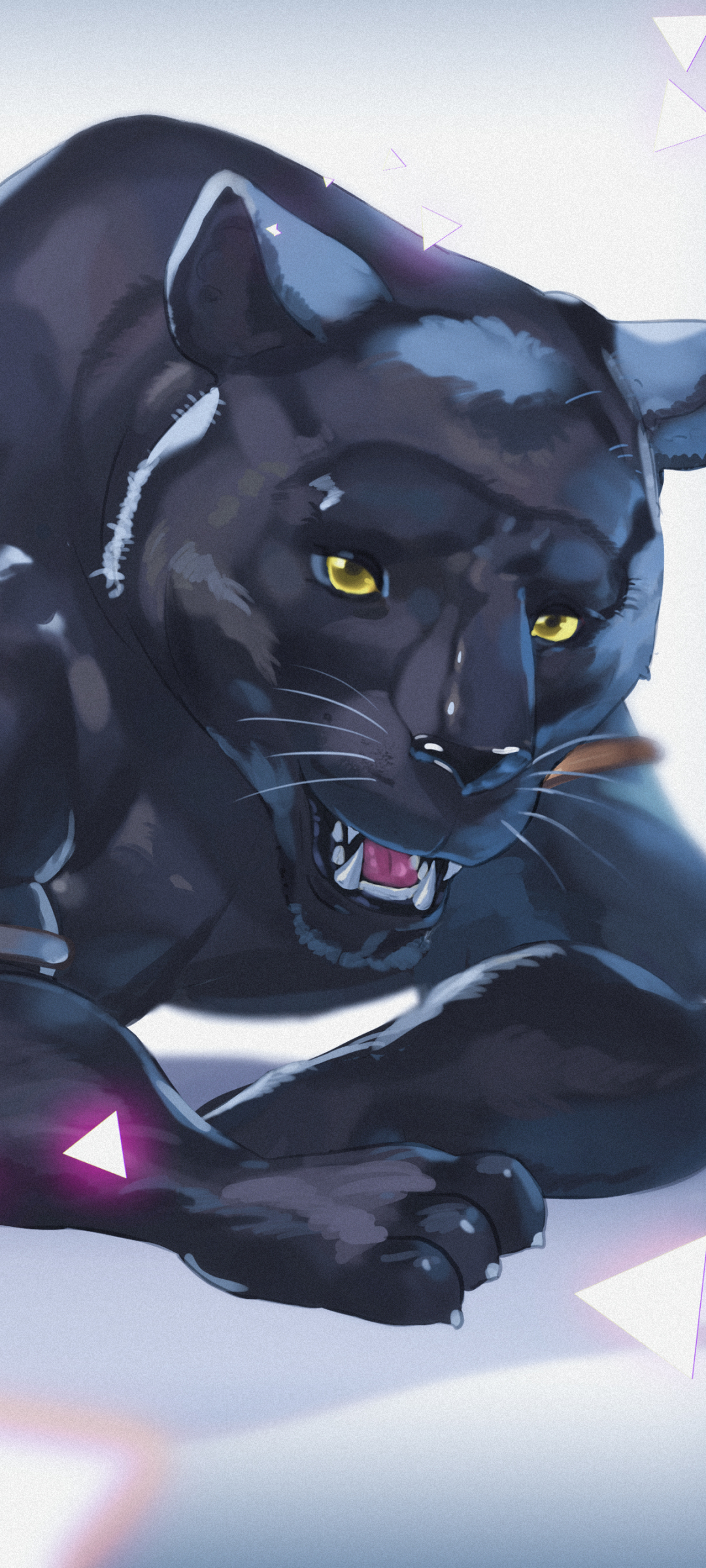 Download mobile wallpaper Anime, Panther, Original for free.