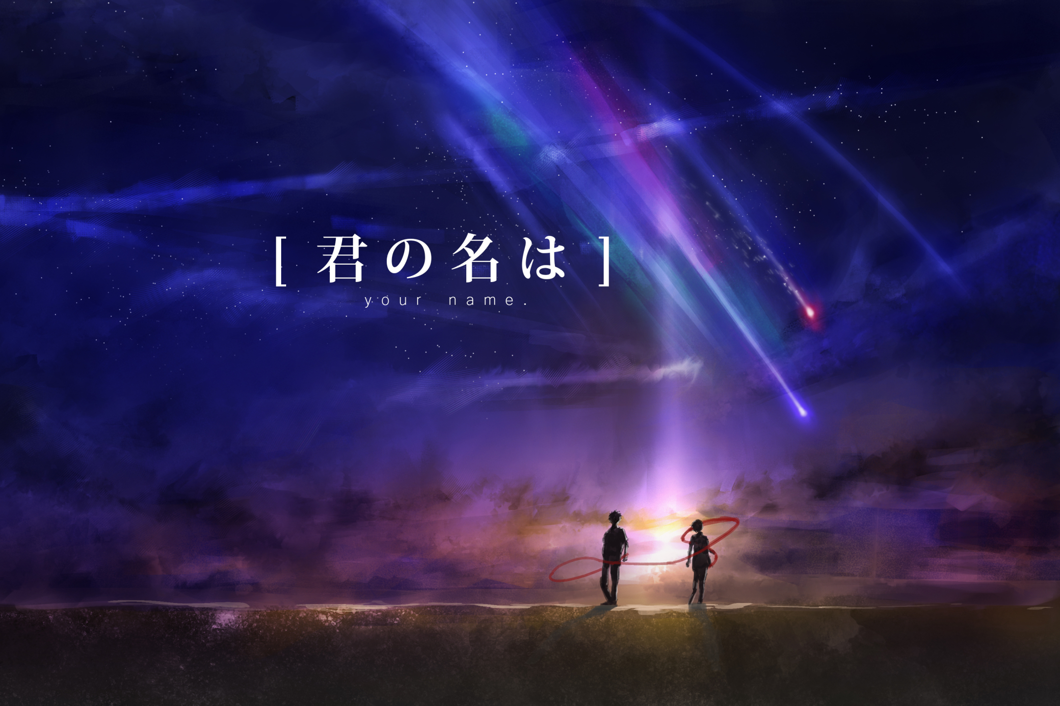 Téléchargez des papiers peints mobile Animé, Your Name, Kimi No Na Wa, Mitsuha Miyamizu, Taki Tachibana gratuitement.