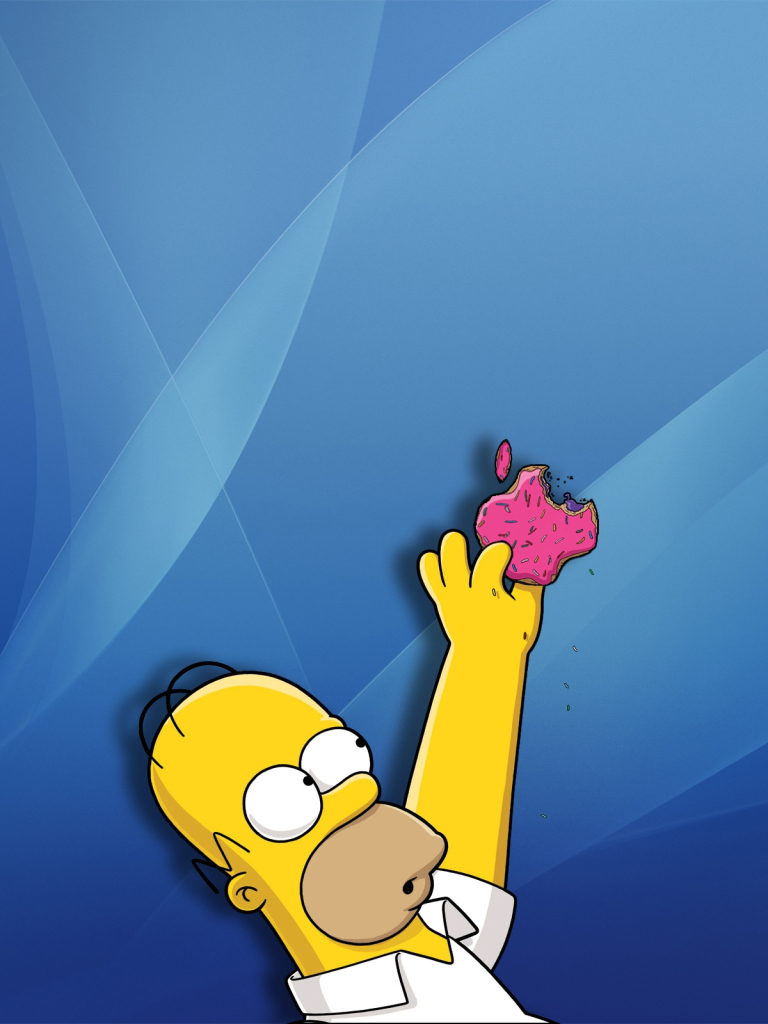 Descarga gratuita de fondo de pantalla para móvil de Series De Televisión, Apple Inc, Los Simpsons, Homero Simpson.