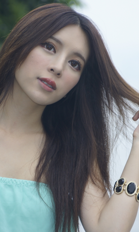 Download mobile wallpaper Portrait, Face, Model, Women, Bracelet, Asian, Taiwanese, Julie Chang, Zhang Qi Jun for free.