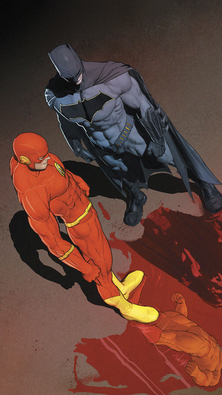 Download mobile wallpaper Batman, Flash, Comics, Dc Comics, Reverse Flash for free.