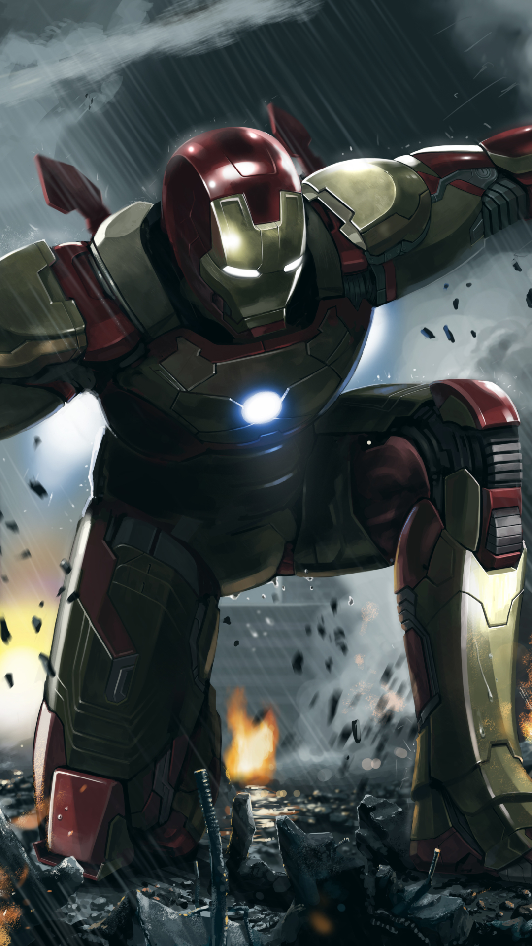 Handy-Wallpaper Iron Man, Comics kostenlos herunterladen.