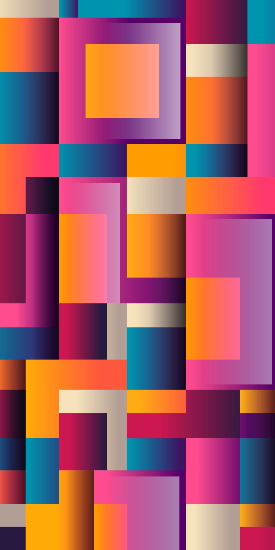 Download mobile wallpaper Abstract, Bright, Colors, Colorful, Square for free.