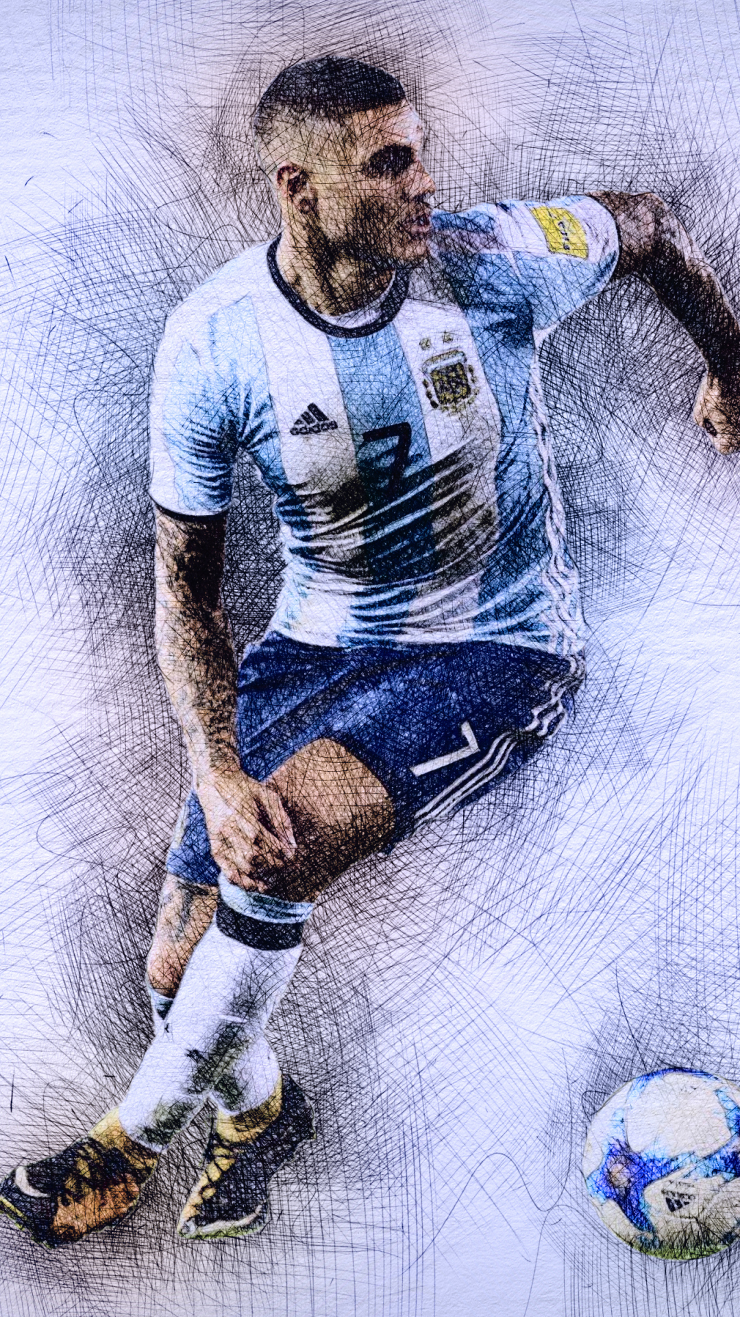 無料モバイル壁紙スポーツ, サッカー, アルゼンチン人, マウロ・イカルディをダウンロードします。