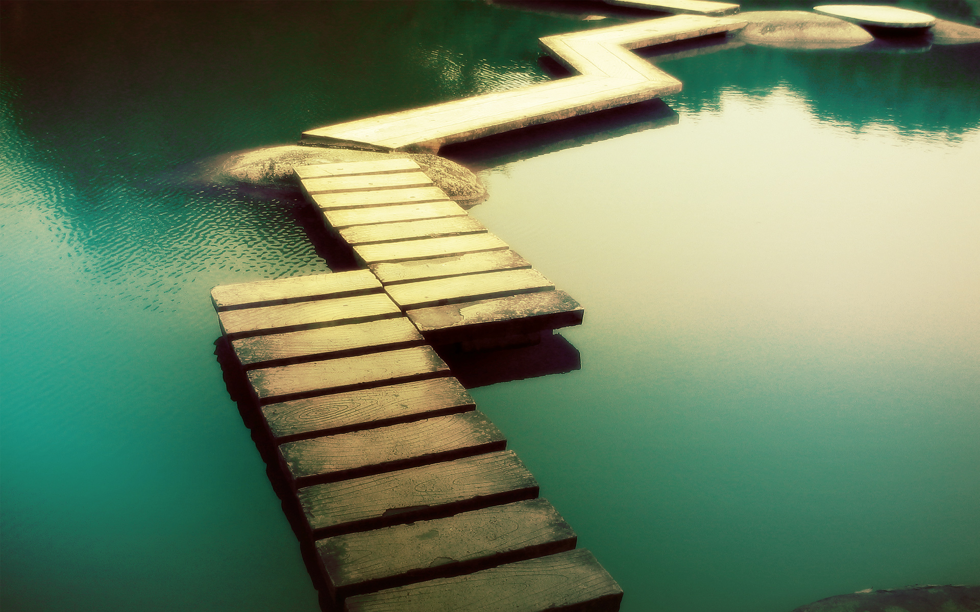 Download mobile wallpaper Man Made, Water, Path for free.