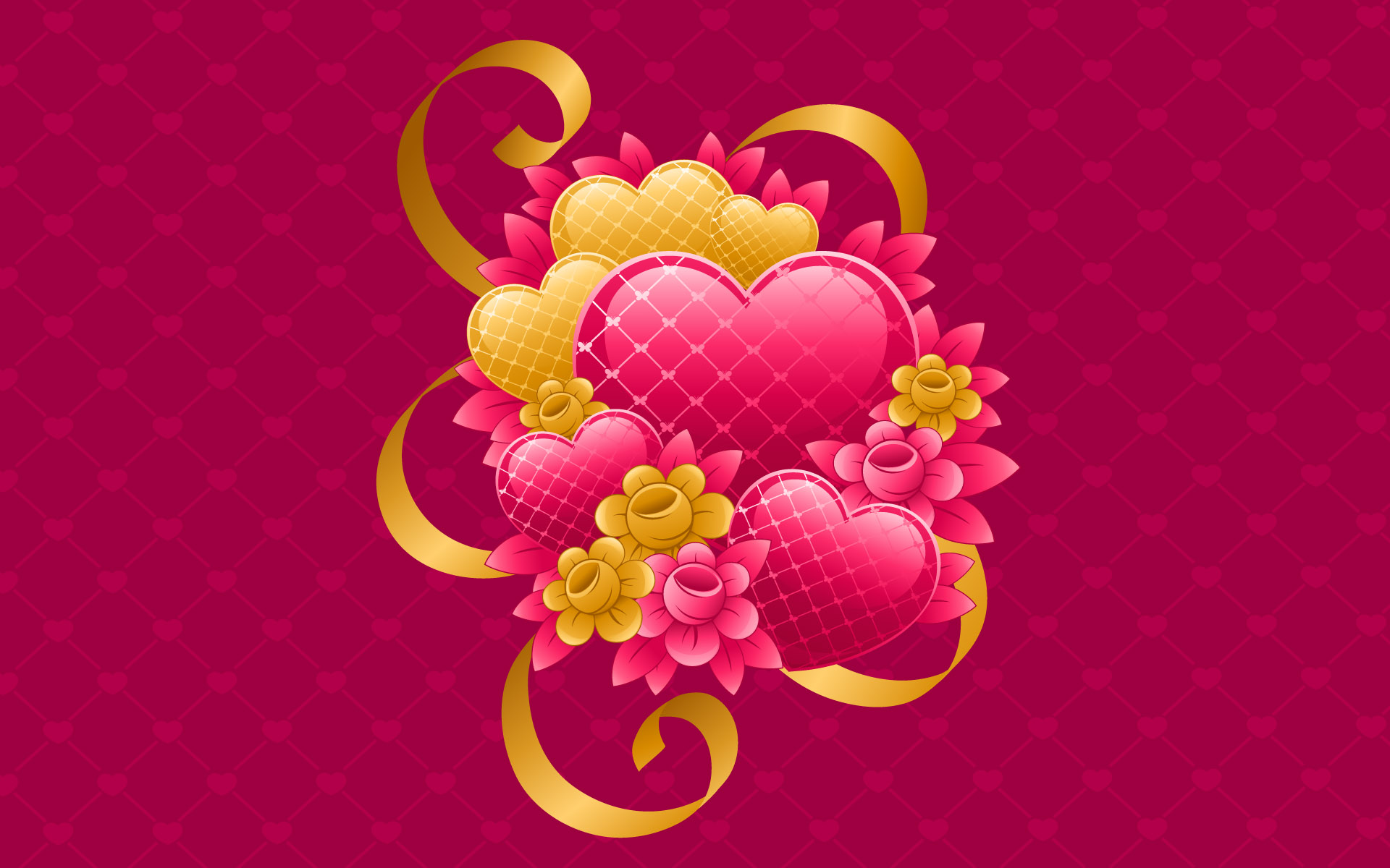 Download mobile wallpaper Valentine's Day, Vector, Holiday, Colorful, Heart for free.
