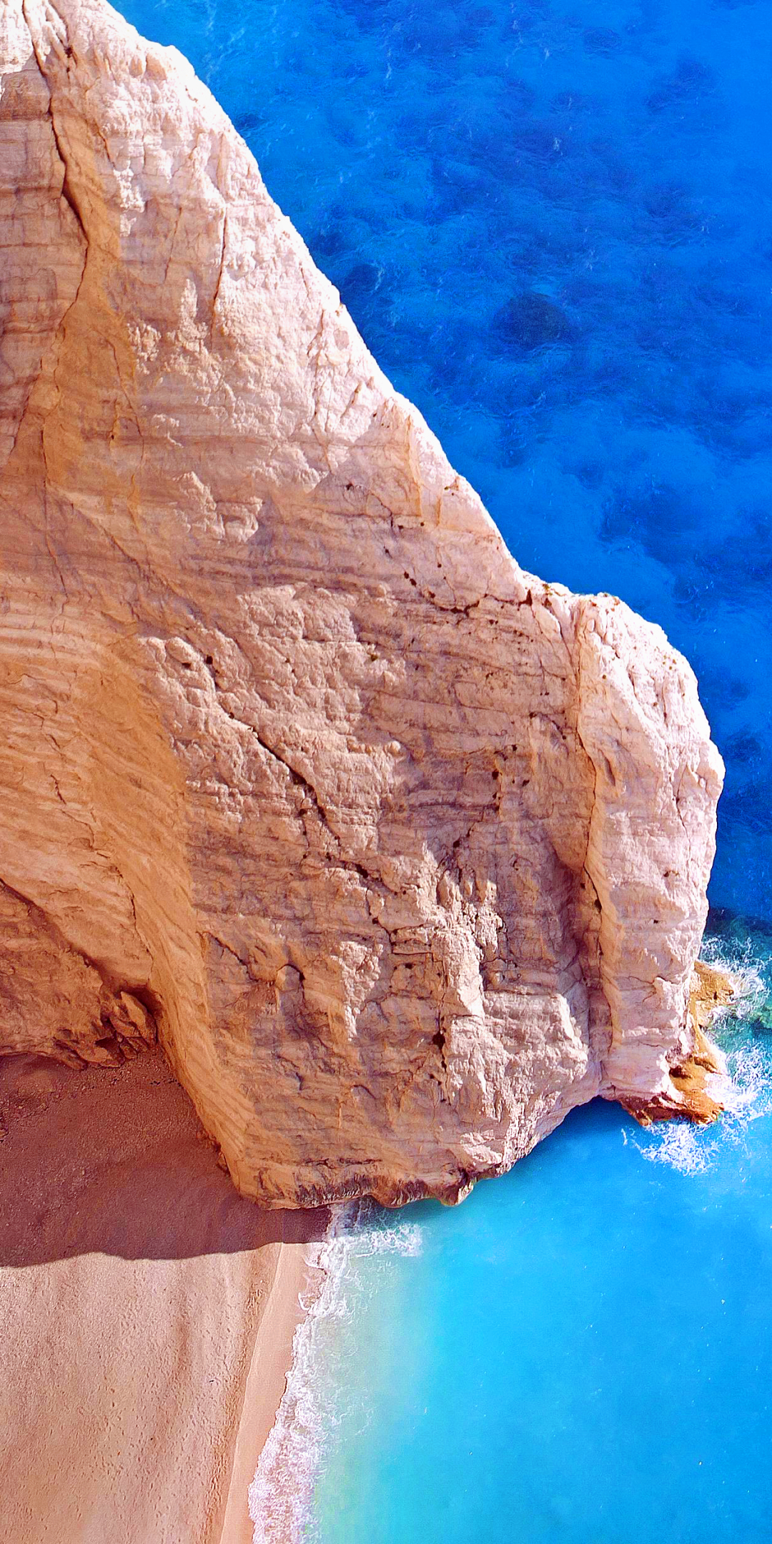 greece, zakynthos, earth, cliff
