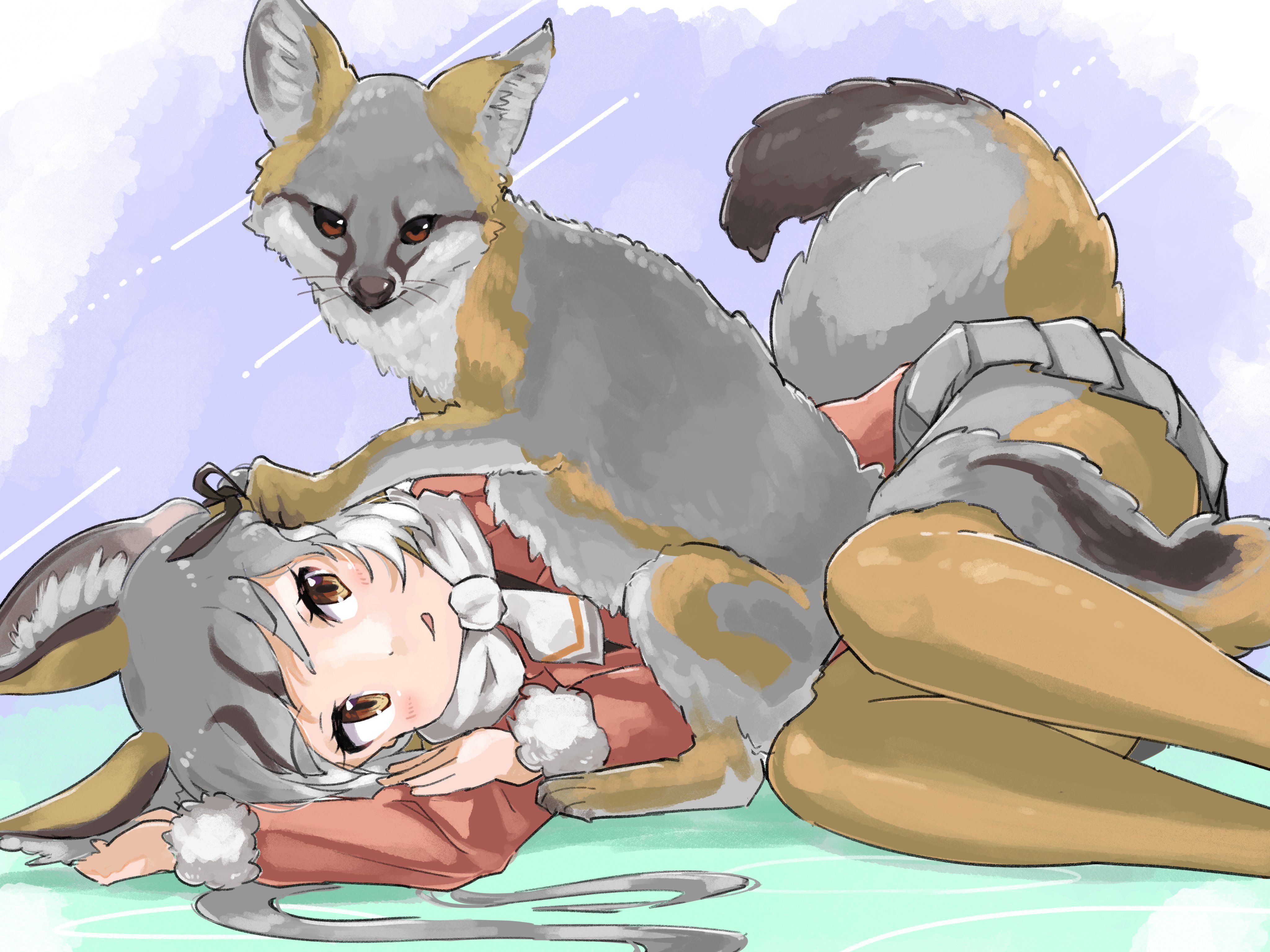 Скачати мобільні шпалери Аніме, Друзі Кемоно, Island Fox (Kemono Friends) безкоштовно.