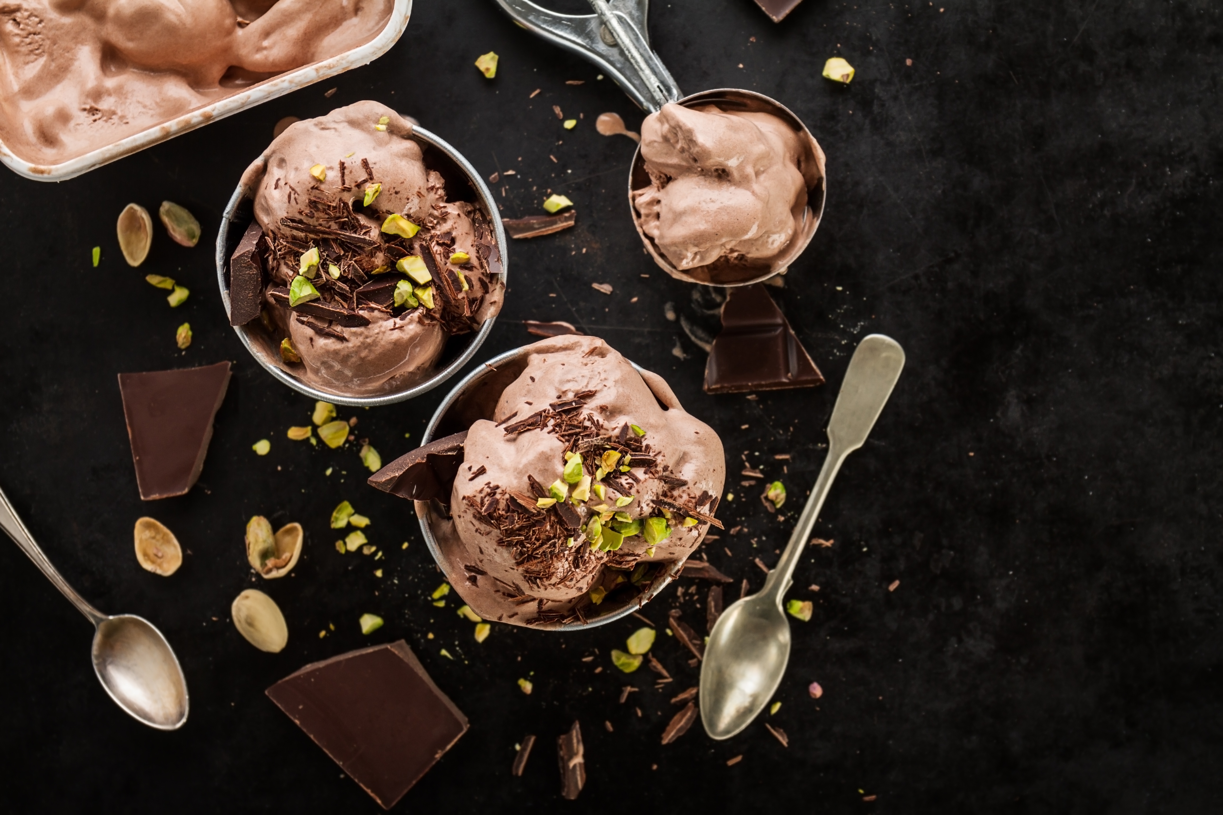 Téléchargez gratuitement l'image Nourriture, Chocolat, Crème Glacée, Nature Morte sur le bureau de votre PC