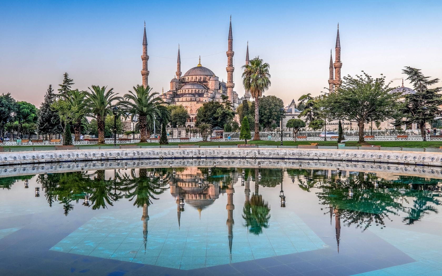 Скачать картинку Религиозные, Мечеть Султана Ахмеда в телефон бесплатно.