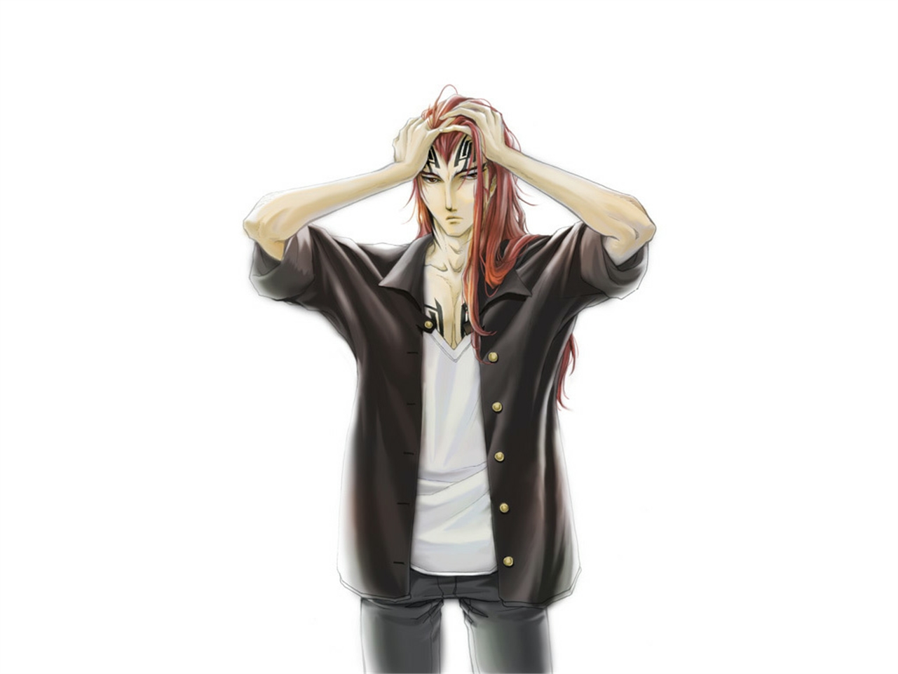 Download mobile wallpaper Anime, Bleach, Renji Abarai for free.