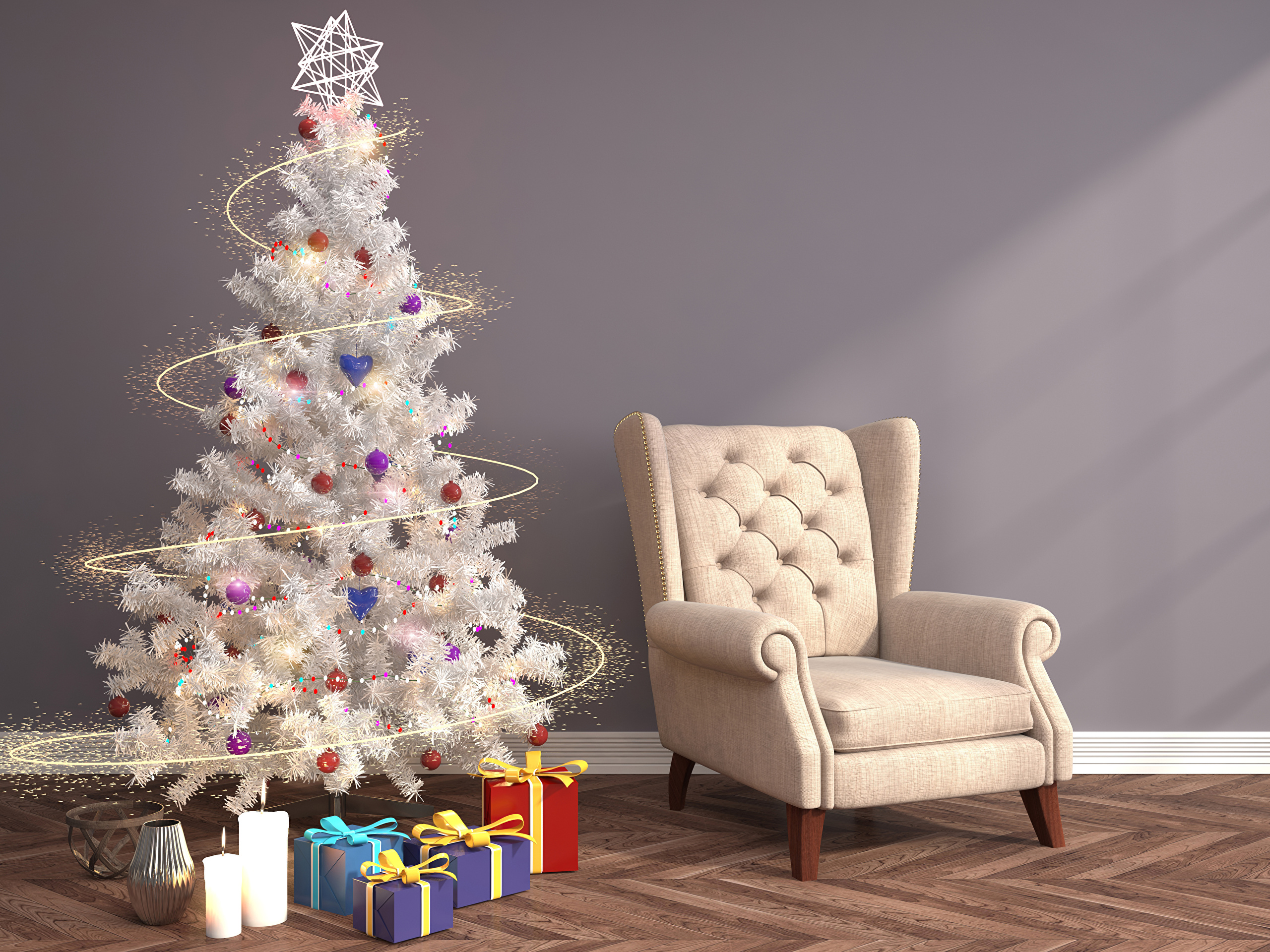Téléchargez des papiers peints mobile Noël, Vacances, Cadeau, Sapin De Noël gratuitement.