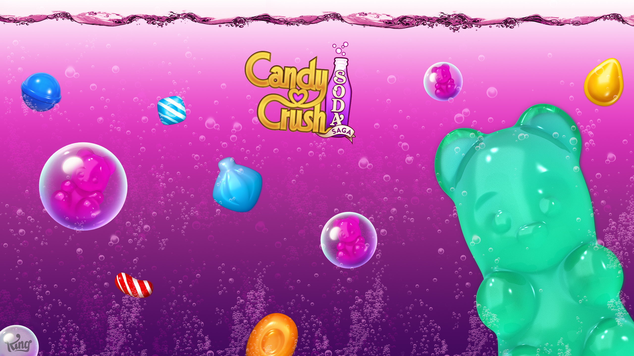 880041 скачать обои видеоигры, candy crush soda saga - заставки и картинки бесплатно