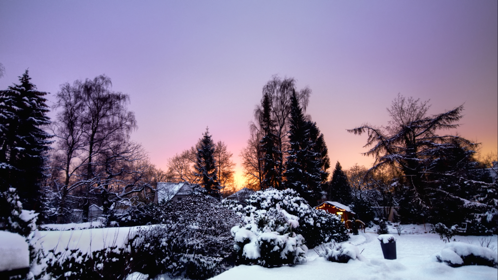 Descarga gratuita de fondo de pantalla para móvil de Invierno, Árbol, Atardecer, Tierra/naturaleza.