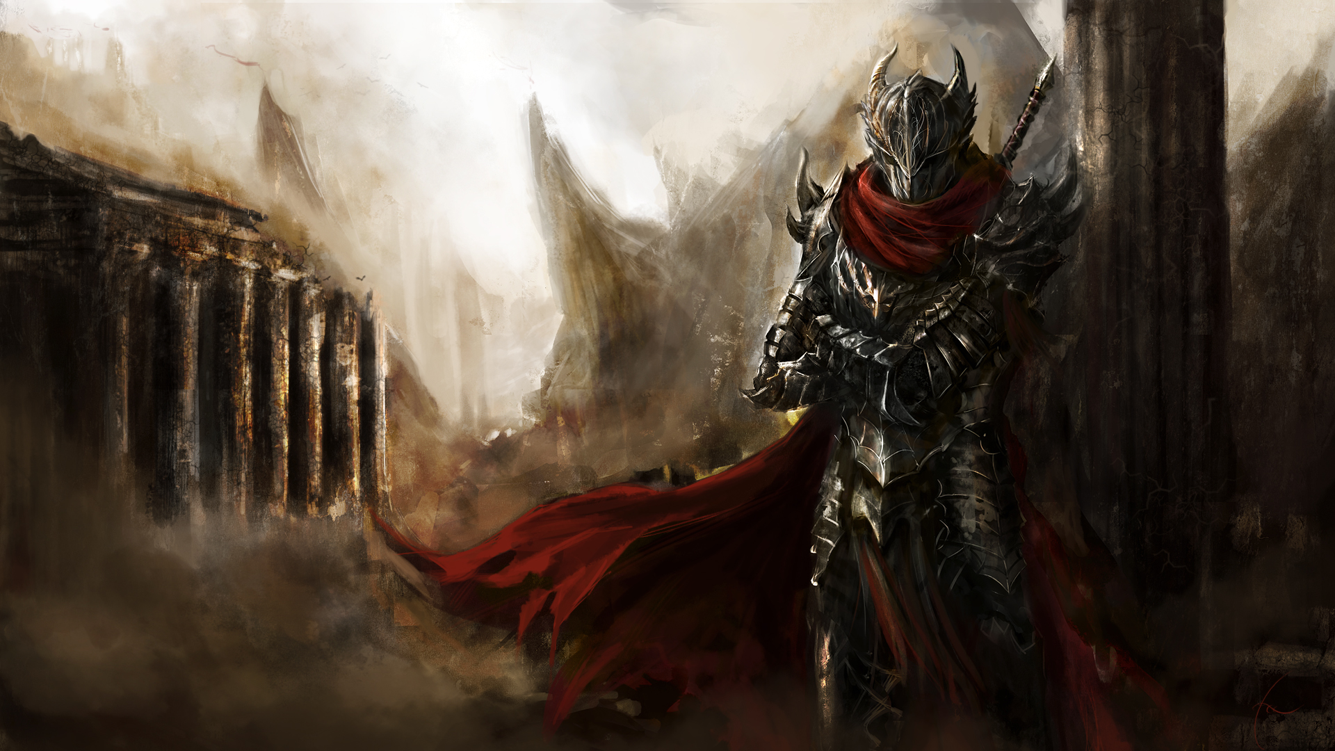 Free download wallpaper Fantasy, Warrior on your PC desktop