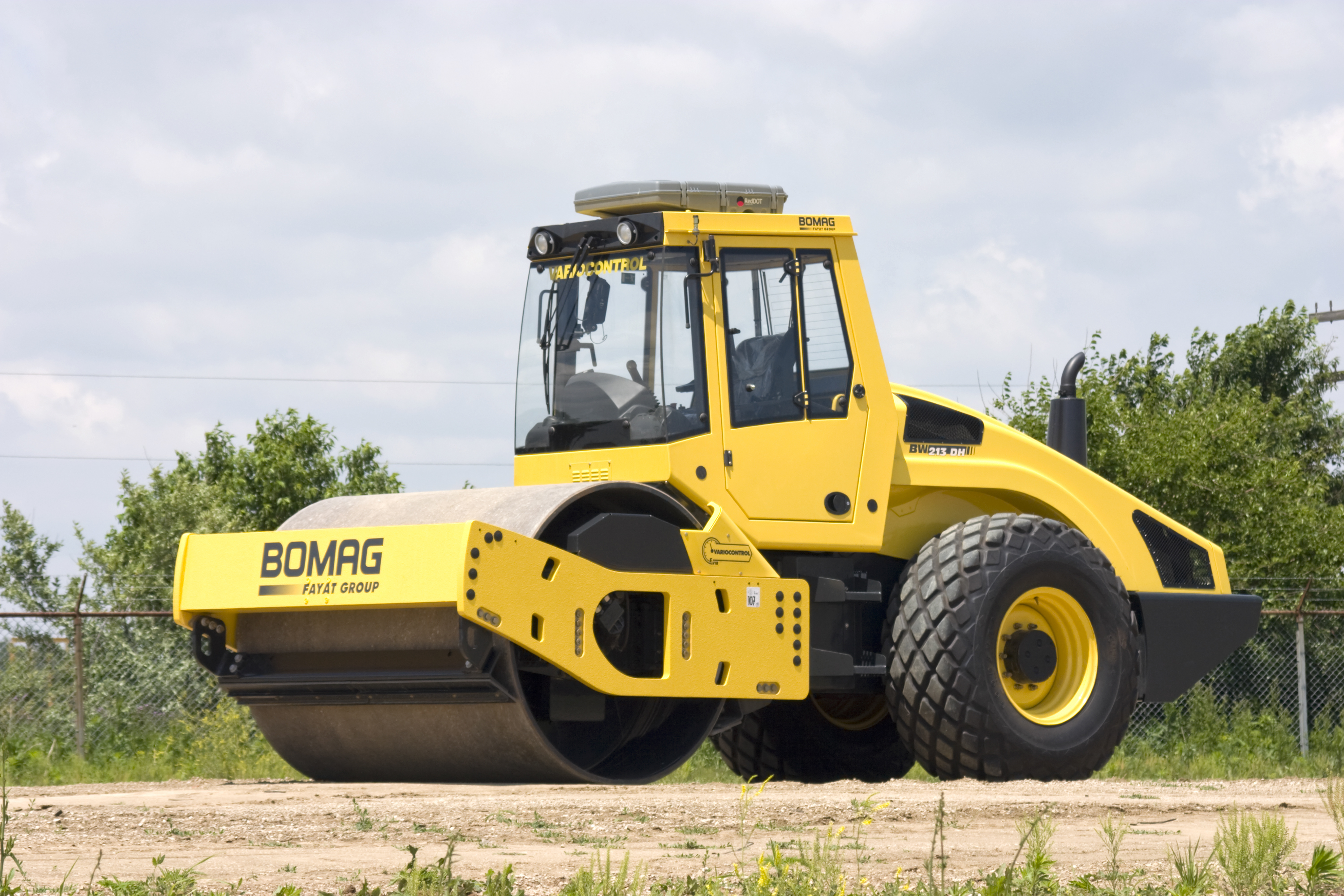 vehicles, road roller, bomag bw213dh