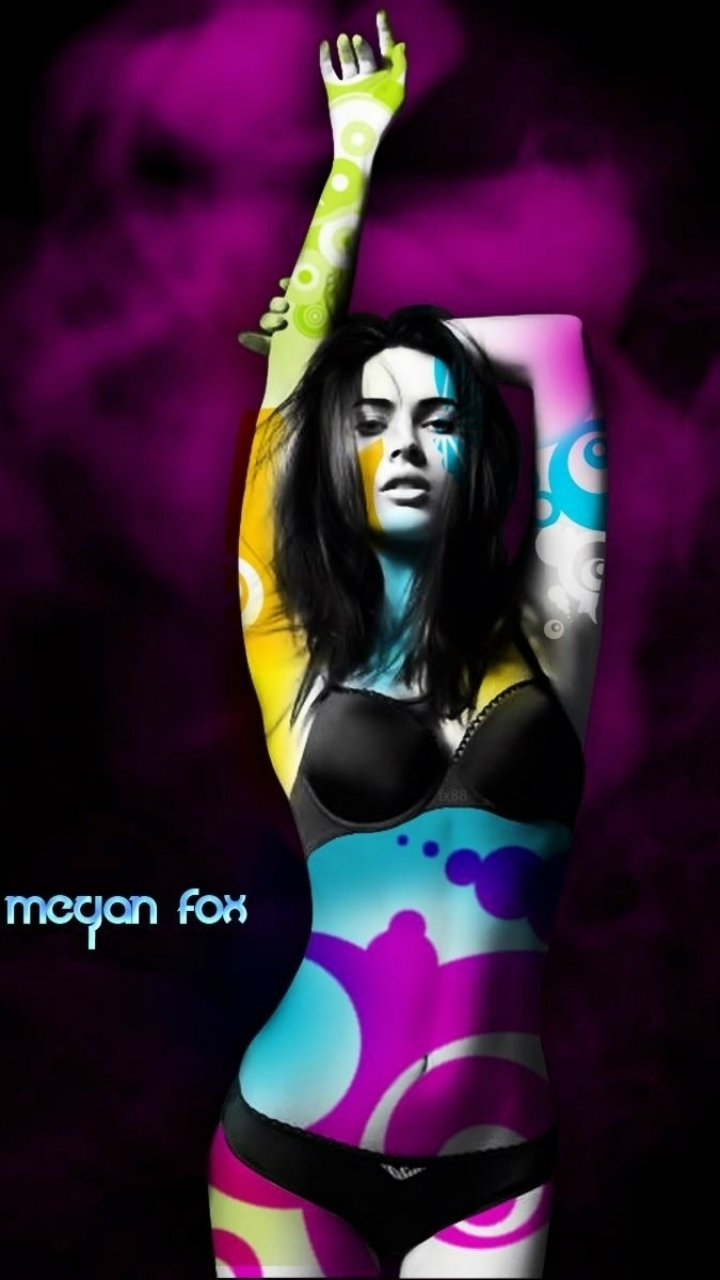 Handy-Wallpaper Megan Fox, Berühmtheiten kostenlos herunterladen.