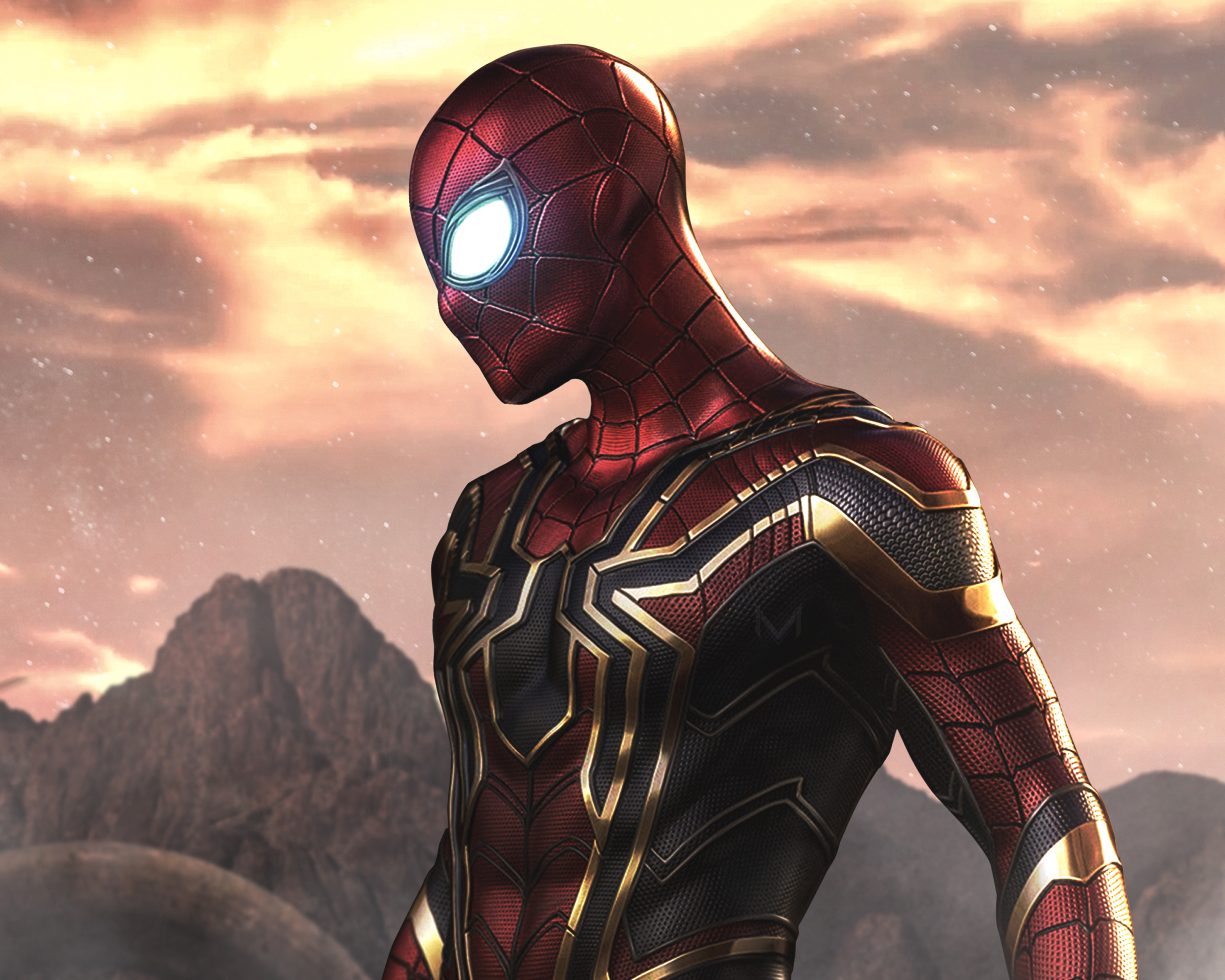 Free download wallpaper Spider Man, Movie, The Avengers, Iron Spider, Avengers: Infinity War on your PC desktop
