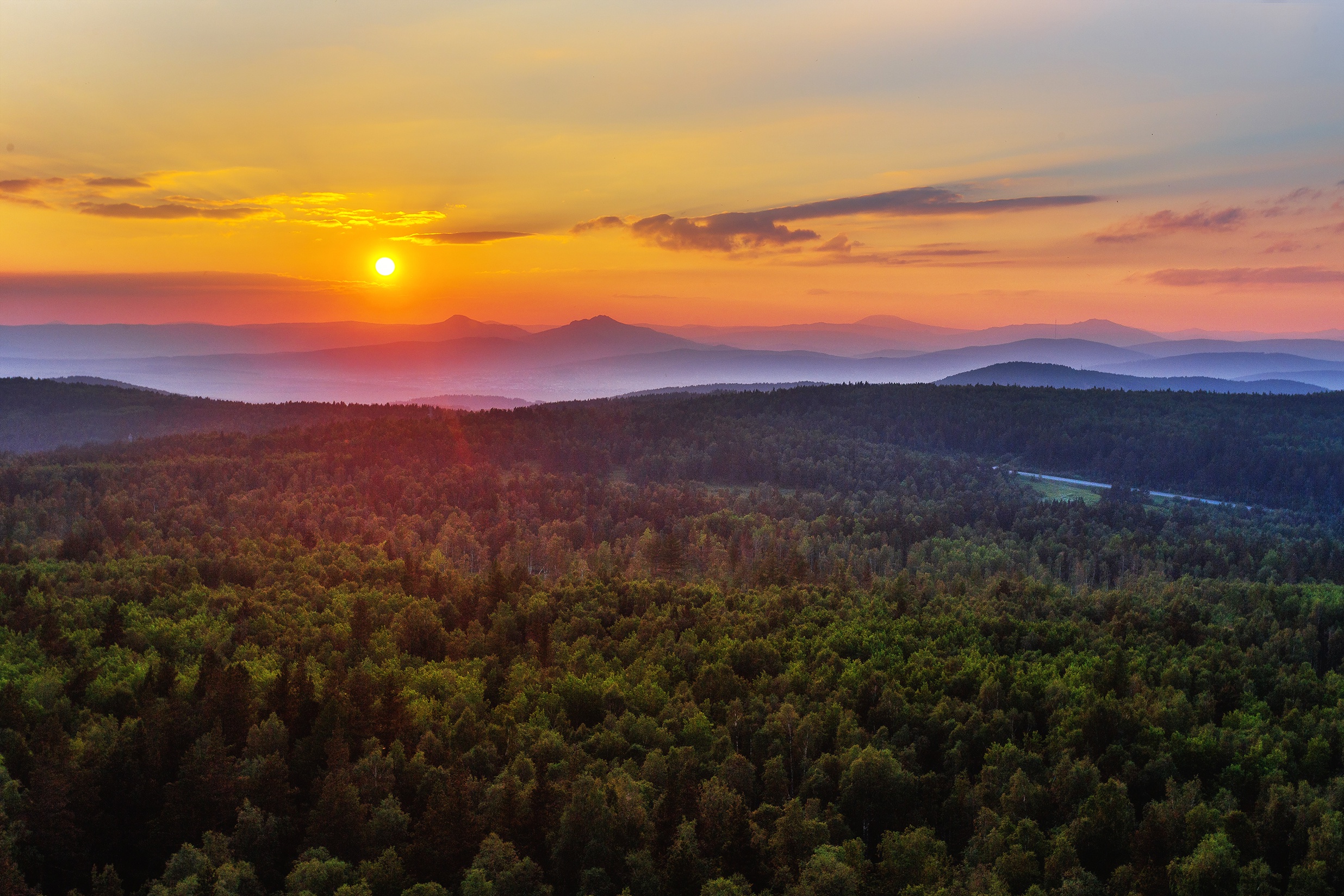 Handy-Wallpaper Landschaft, Natur, Sonnenuntergang, Erde/natur kostenlos herunterladen.