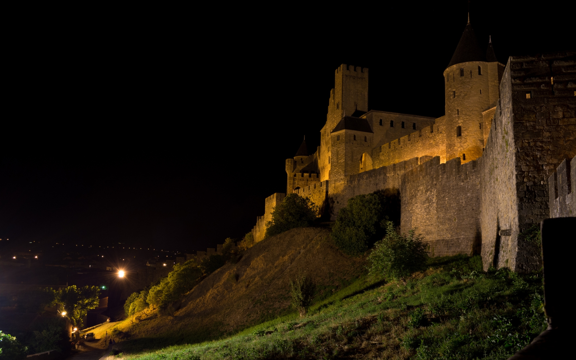 340166 baixar imagens feito pelo homem, carcassonne, castelos - papéis de parede e protetores de tela gratuitamente