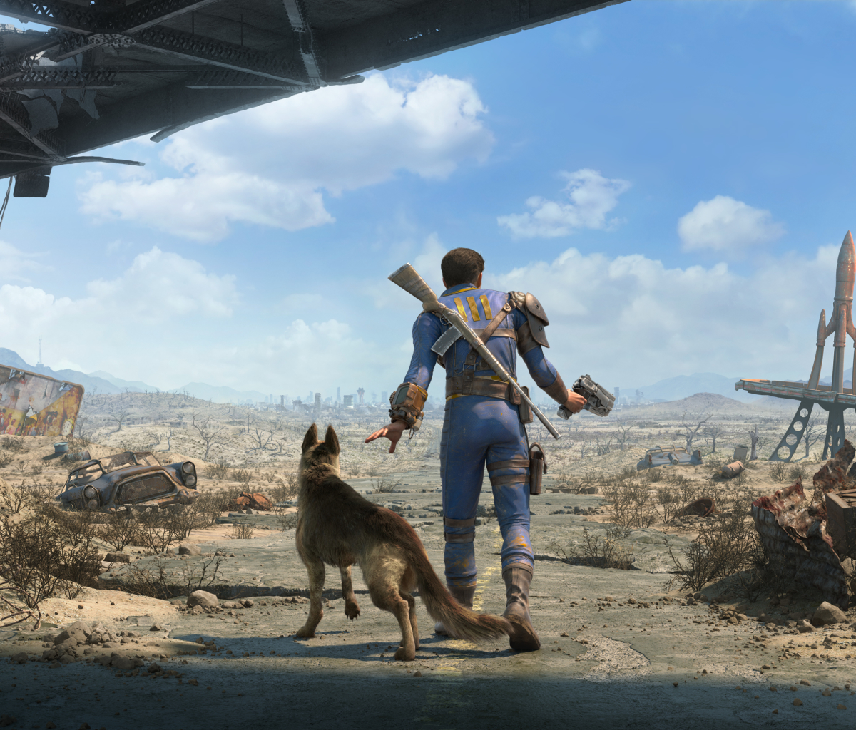Handy-Wallpaper Computerspiele, Ausfallen, Fallout 4, Einziger Überlebender (Fallout 4) kostenlos herunterladen.
