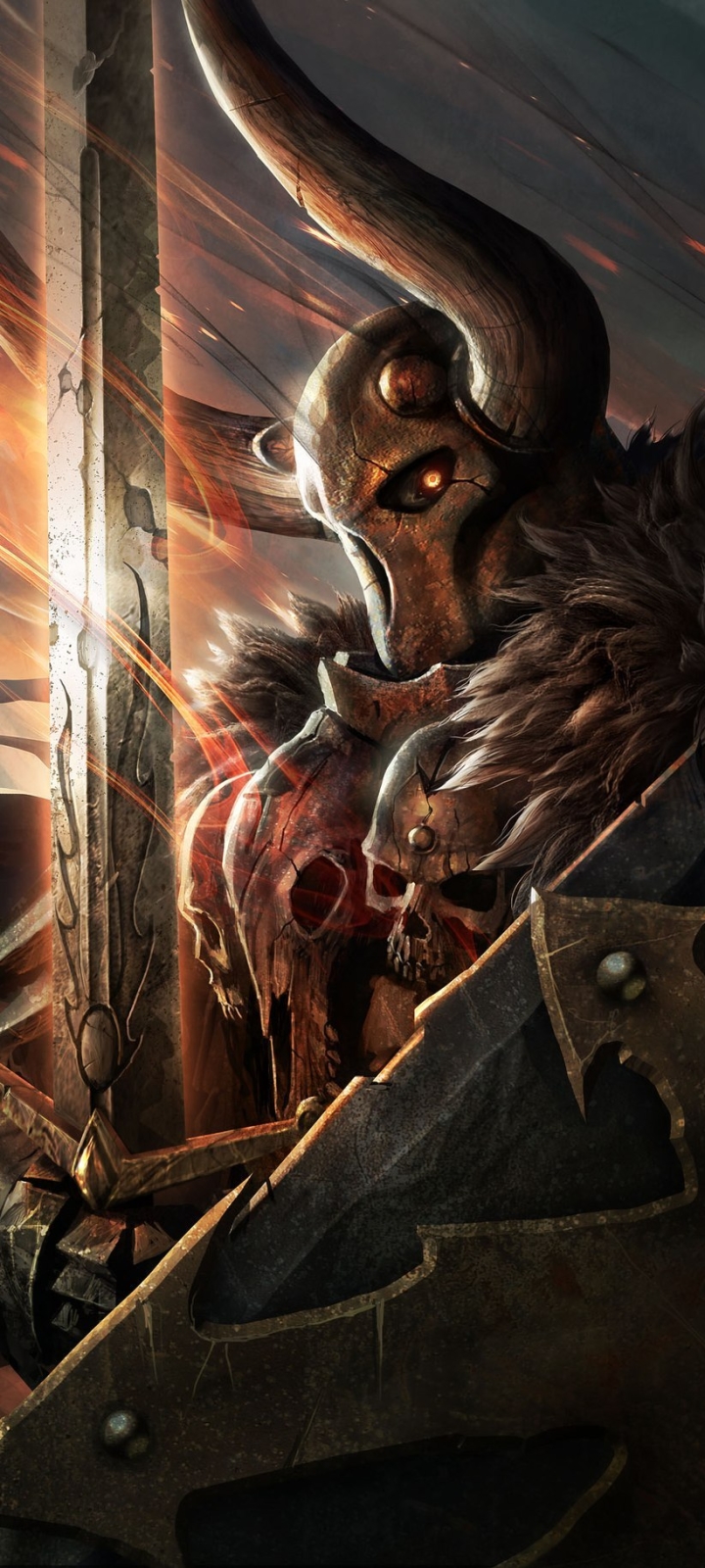 Download mobile wallpaper Fantasy, Warrior, Knight, Armor for free.