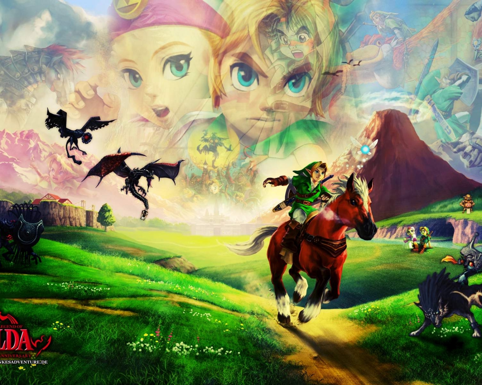 Téléchargez des papiers peints mobile Jeux Vidéo, La Légende De Zelda, Zelda gratuitement.