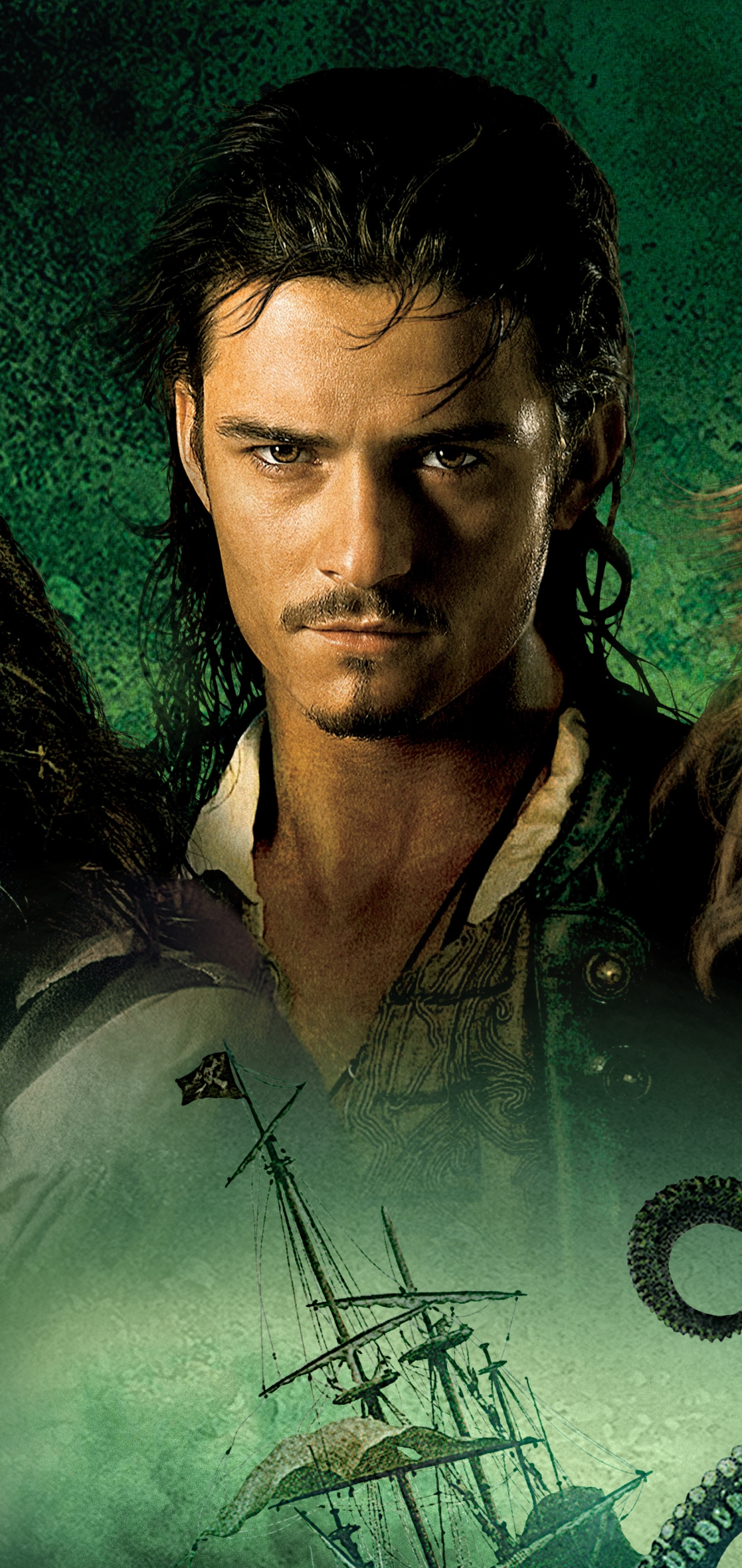 Free download wallpaper Pirates Of The Caribbean, Orlando Bloom, Movie, Will Turner, Pirates Of The Caribbean: Dead Man's Chest on your PC desktop