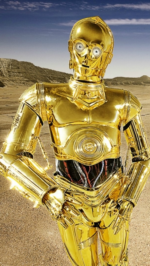 Download mobile wallpaper Star Wars, Movie, C 3Po for free.