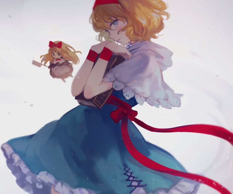 Download mobile wallpaper Anime, Touhou, Alice Margatroid for free.