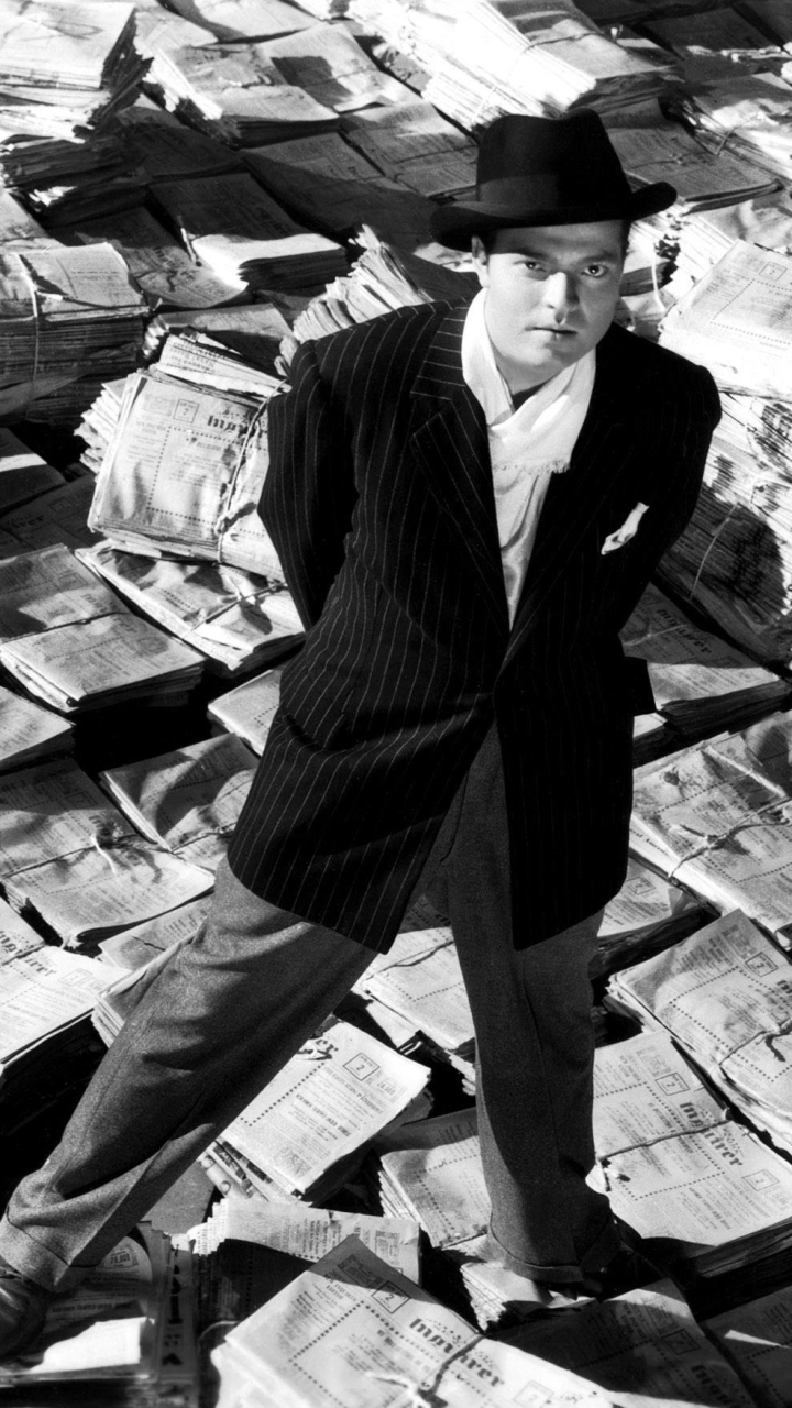 Descarga gratuita de fondo de pantalla para móvil de Películas, Orson Welles, Ciudadano Kane.