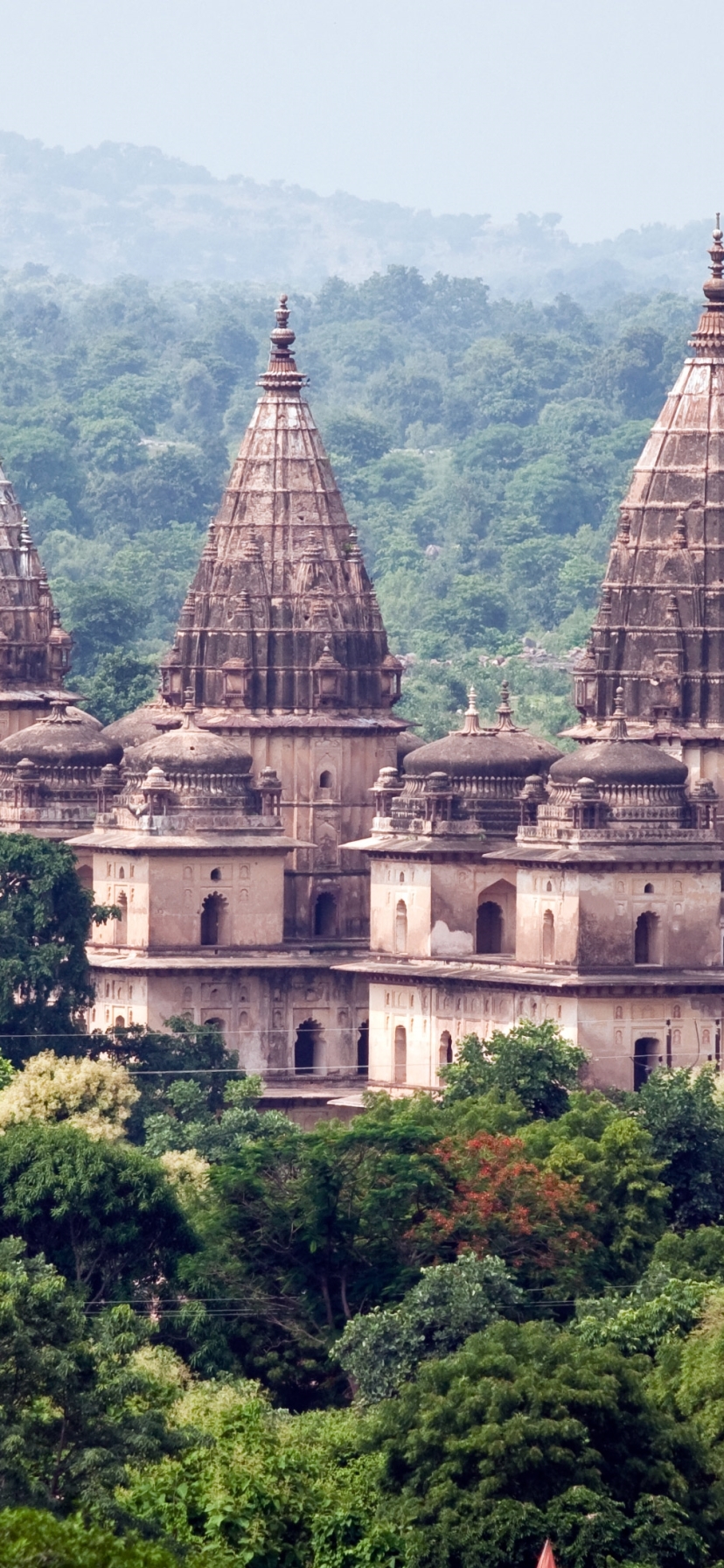 1183645 Hintergrundbild herunterladen menschengemacht, königliche chhatris von orchha, monumente - Bildschirmschoner und Bilder kostenlos