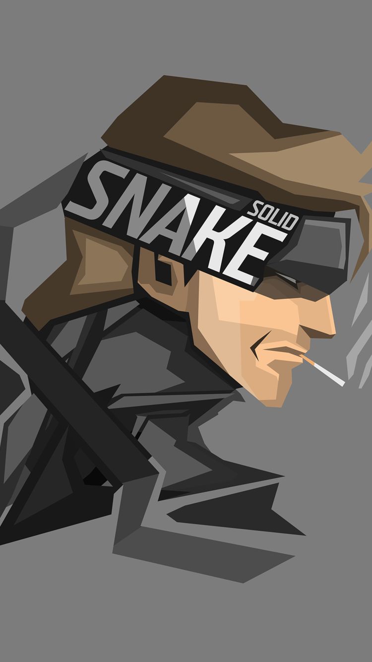 Download mobile wallpaper Video Game, Metal Gear Solid, Solid Snake for free.