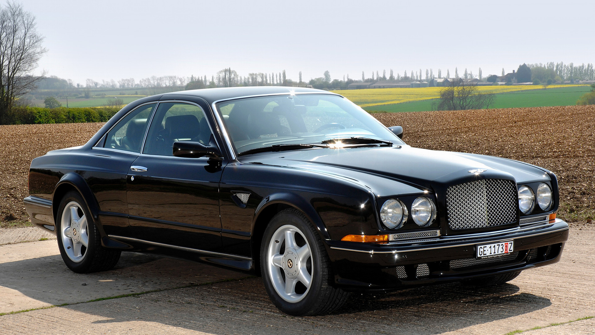 Download mobile wallpaper Bentley, Car, Vehicles, Black Car, Coupé, Bentley Continental T for free.